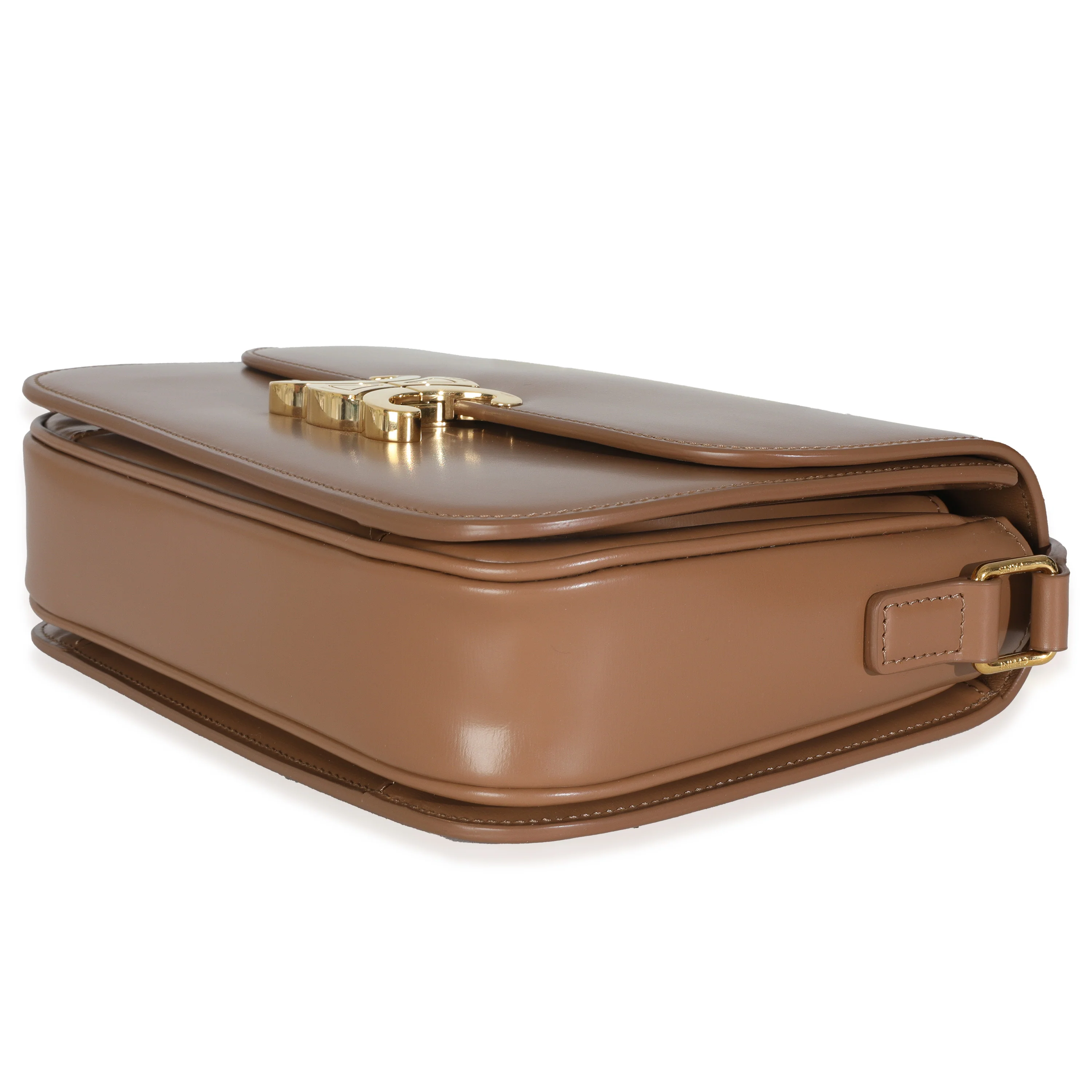 Tan Natural Calfskin Classique Triomphe Bag - Image 6