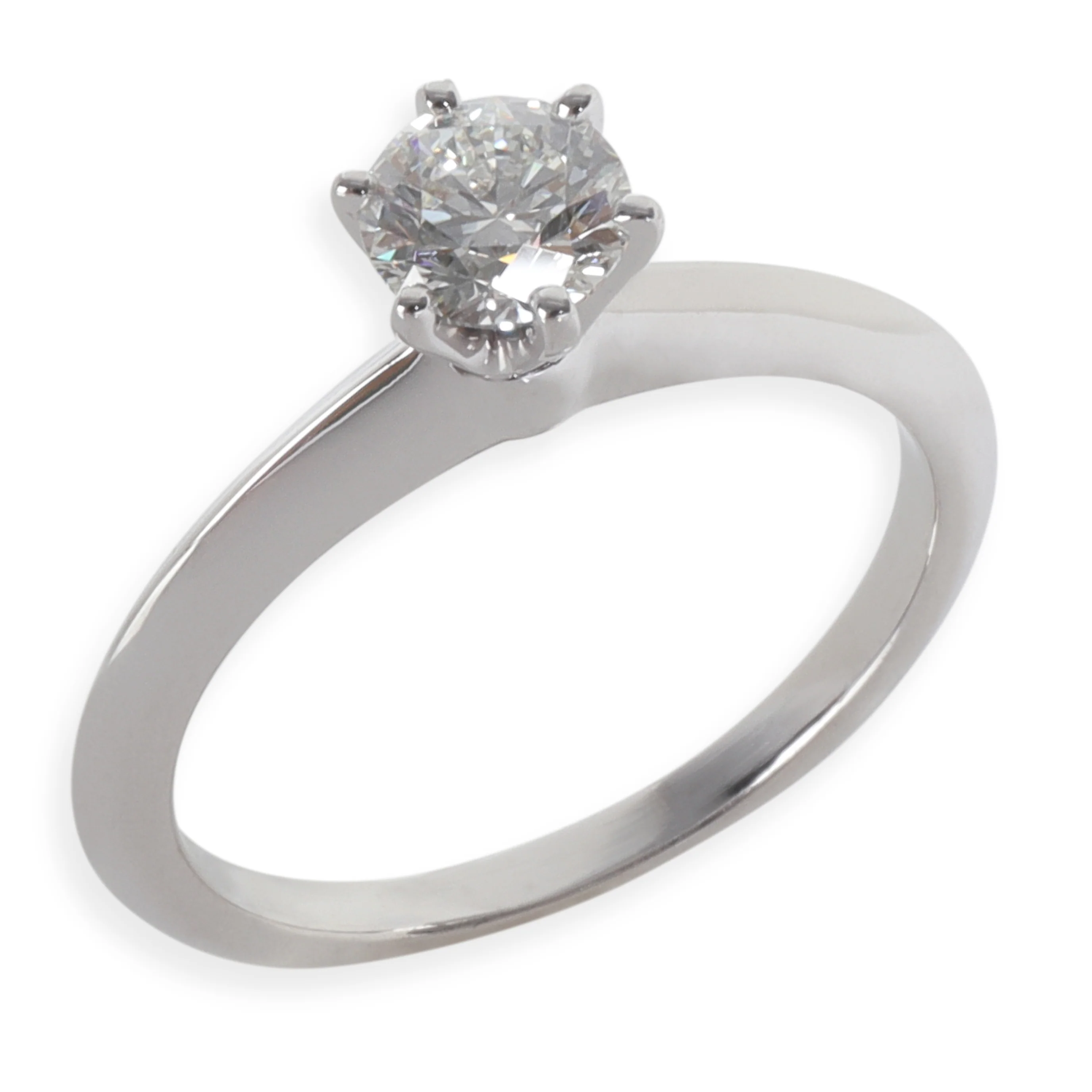 0.54 ct Round Brilliant Diamond Engagement Ring - Image 3