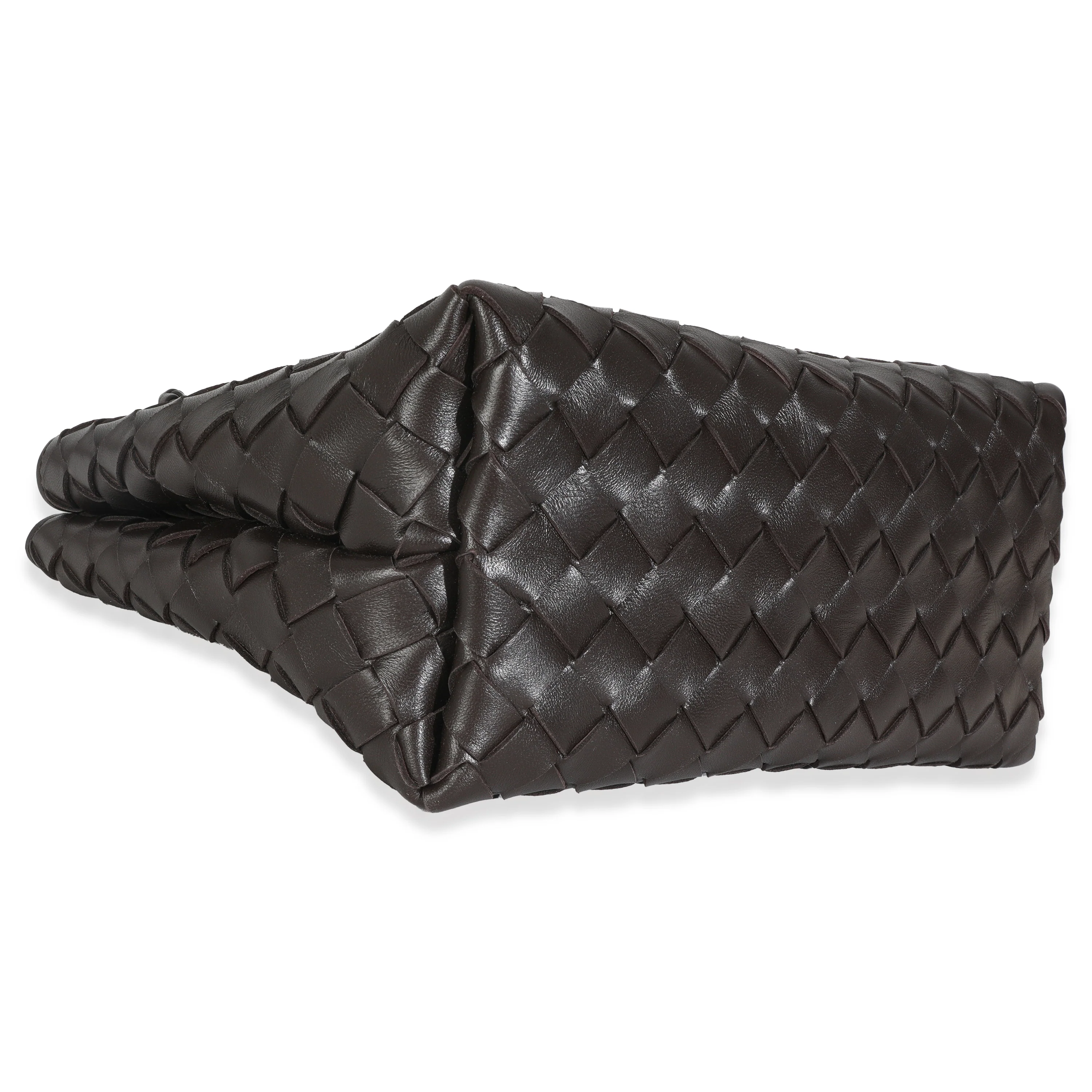 Fondant Nappa Intrecciato Small Andiamo Bag - Image 6
