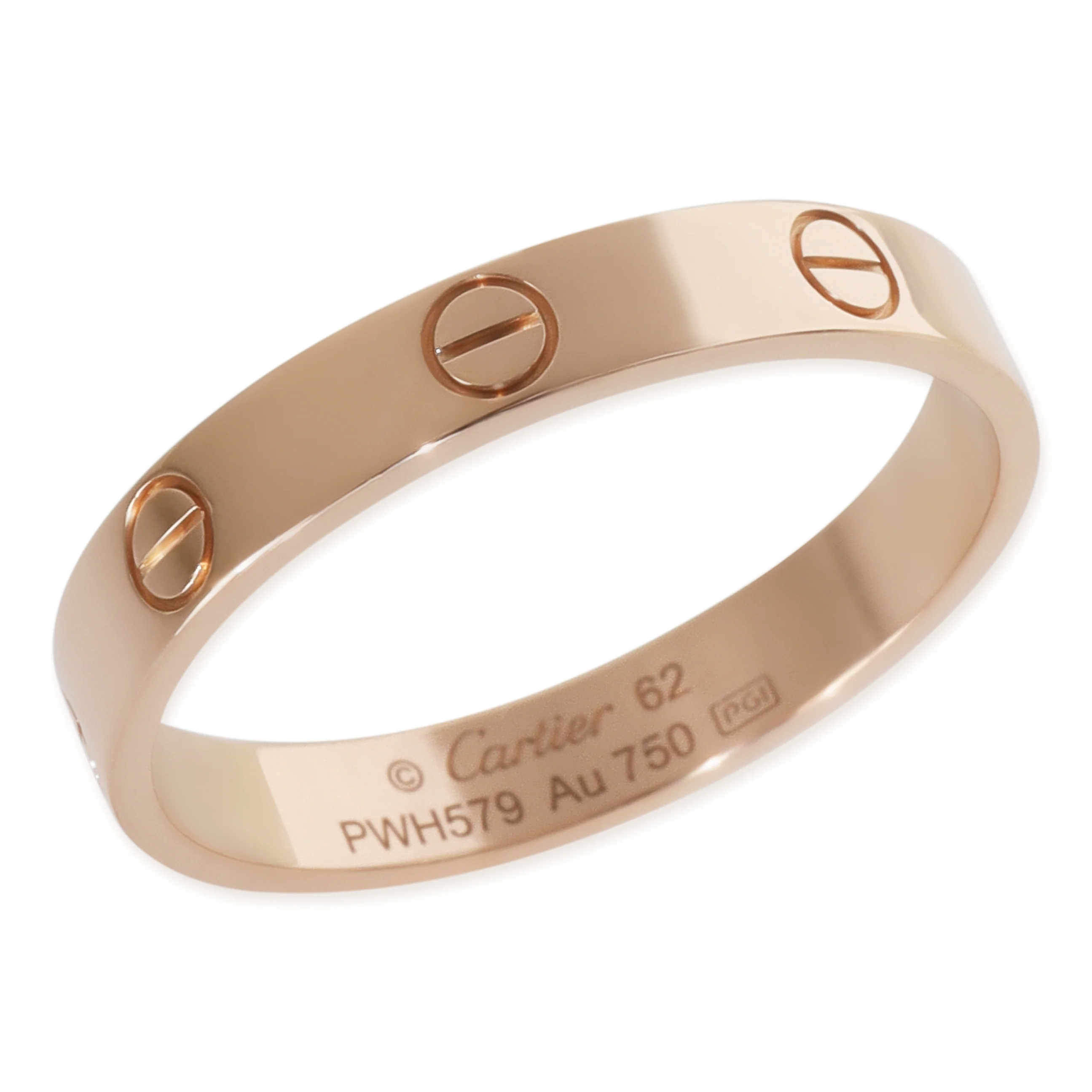 Rose Gold  Small Model Love Ring - Image 4