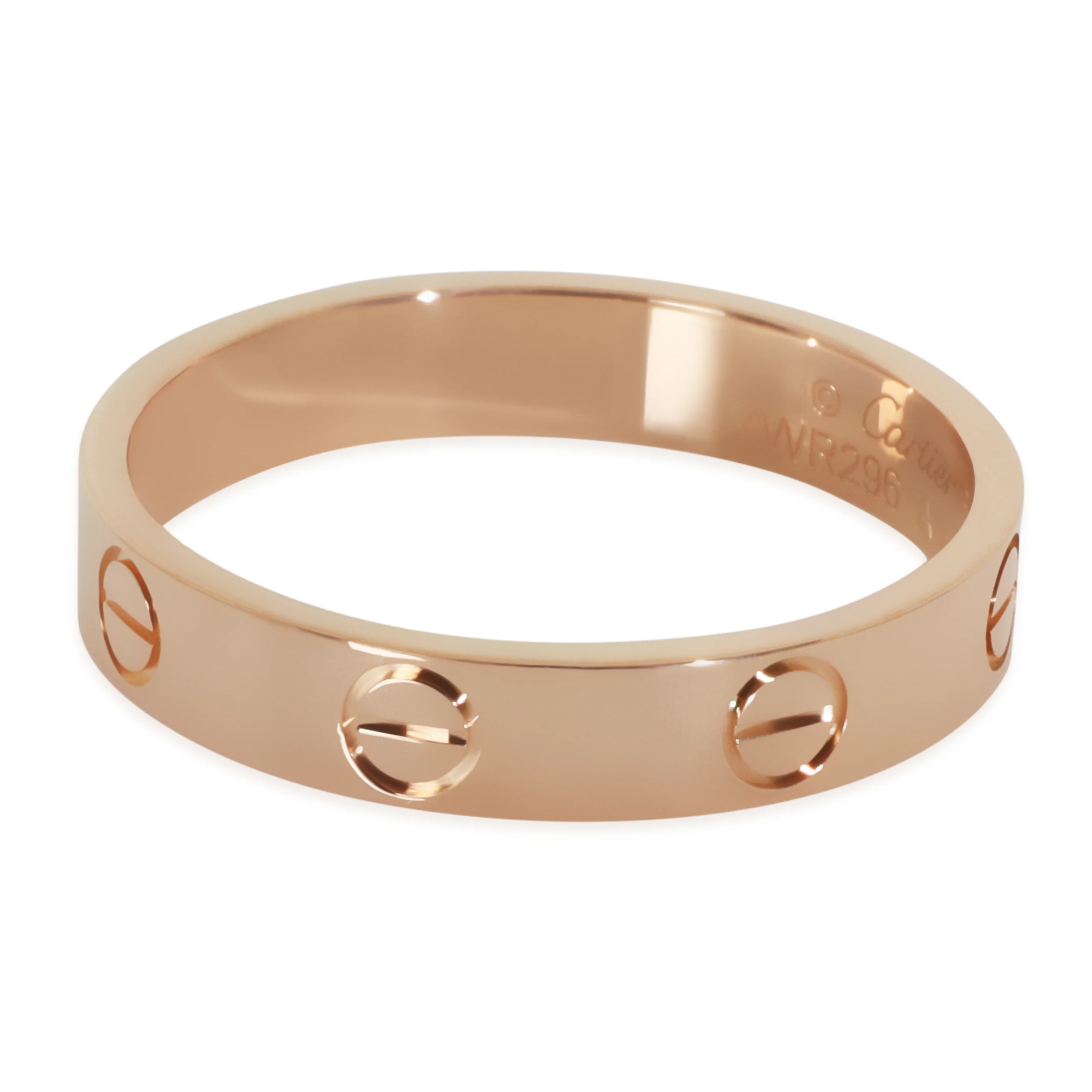 Rose Gold  Small Model Love Ring - Image 2