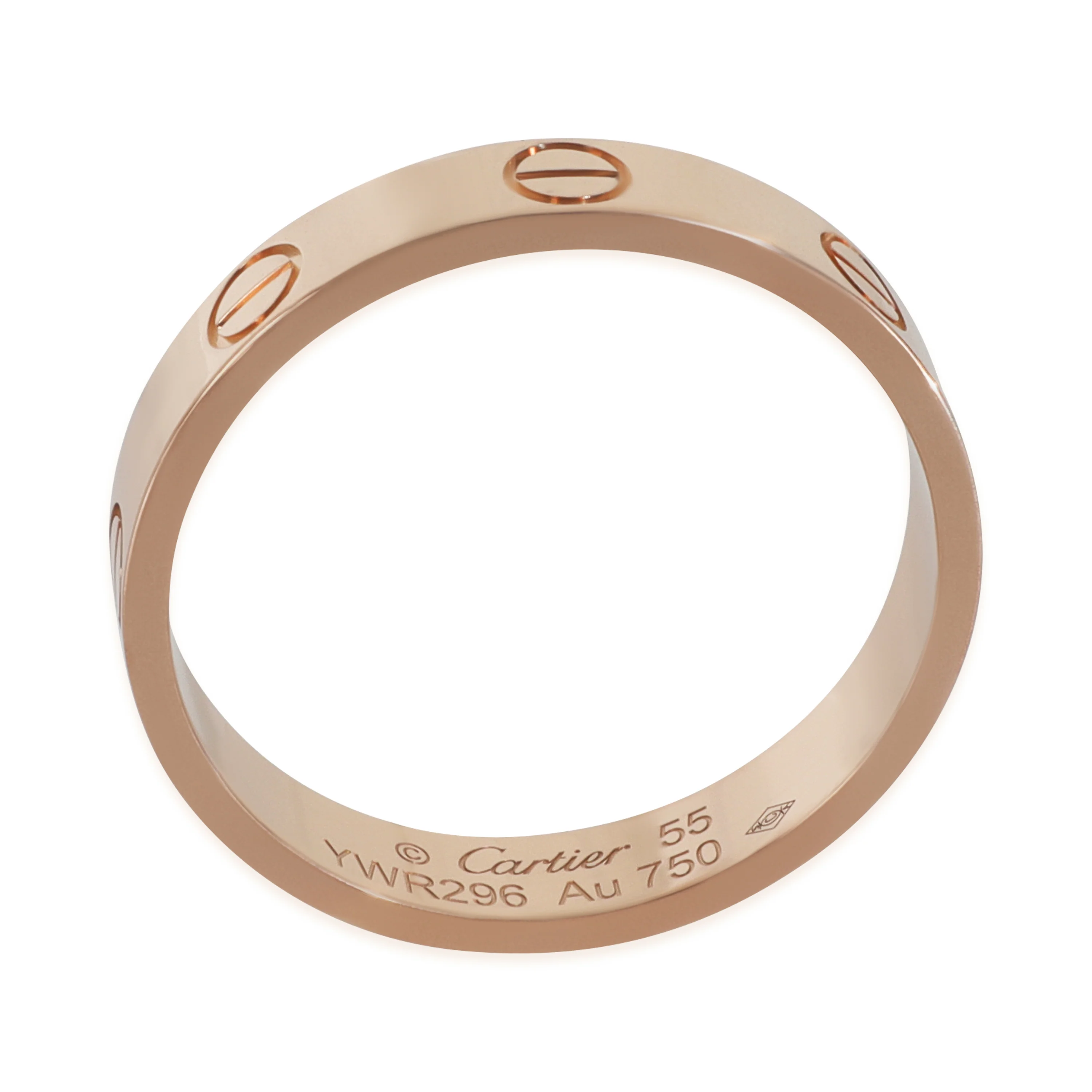 Rose Gold  Small Model Love Ring - Image 4