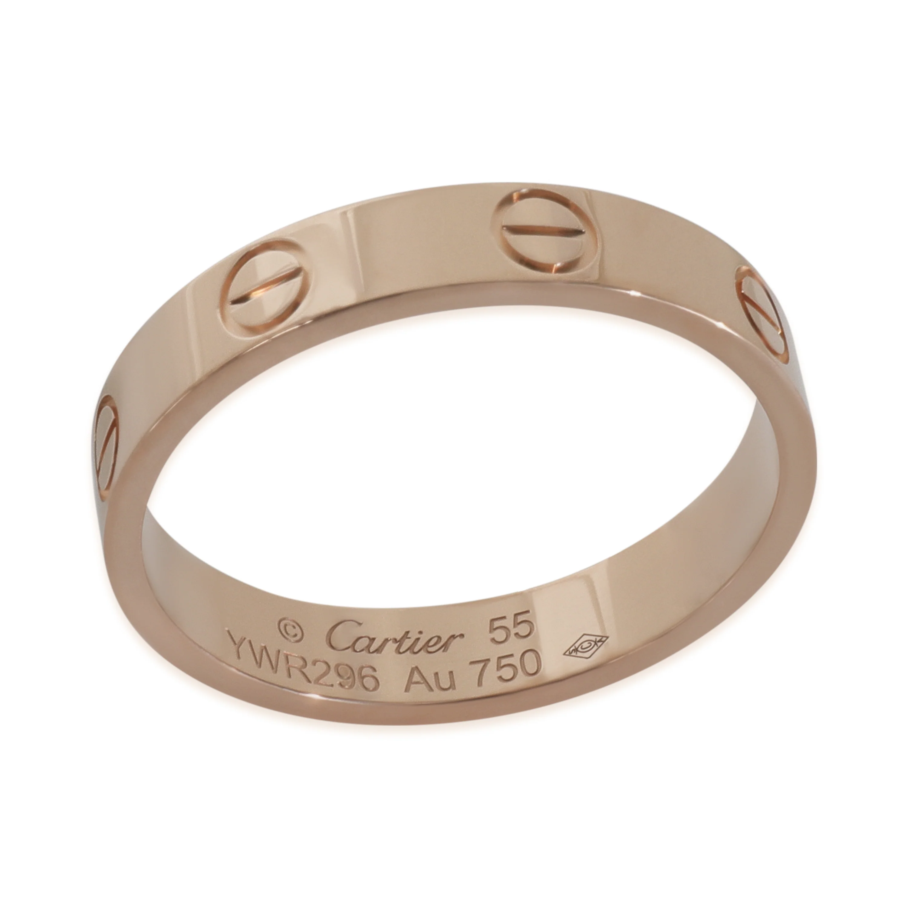Rose Gold  Small Model Love Ring - Image 6