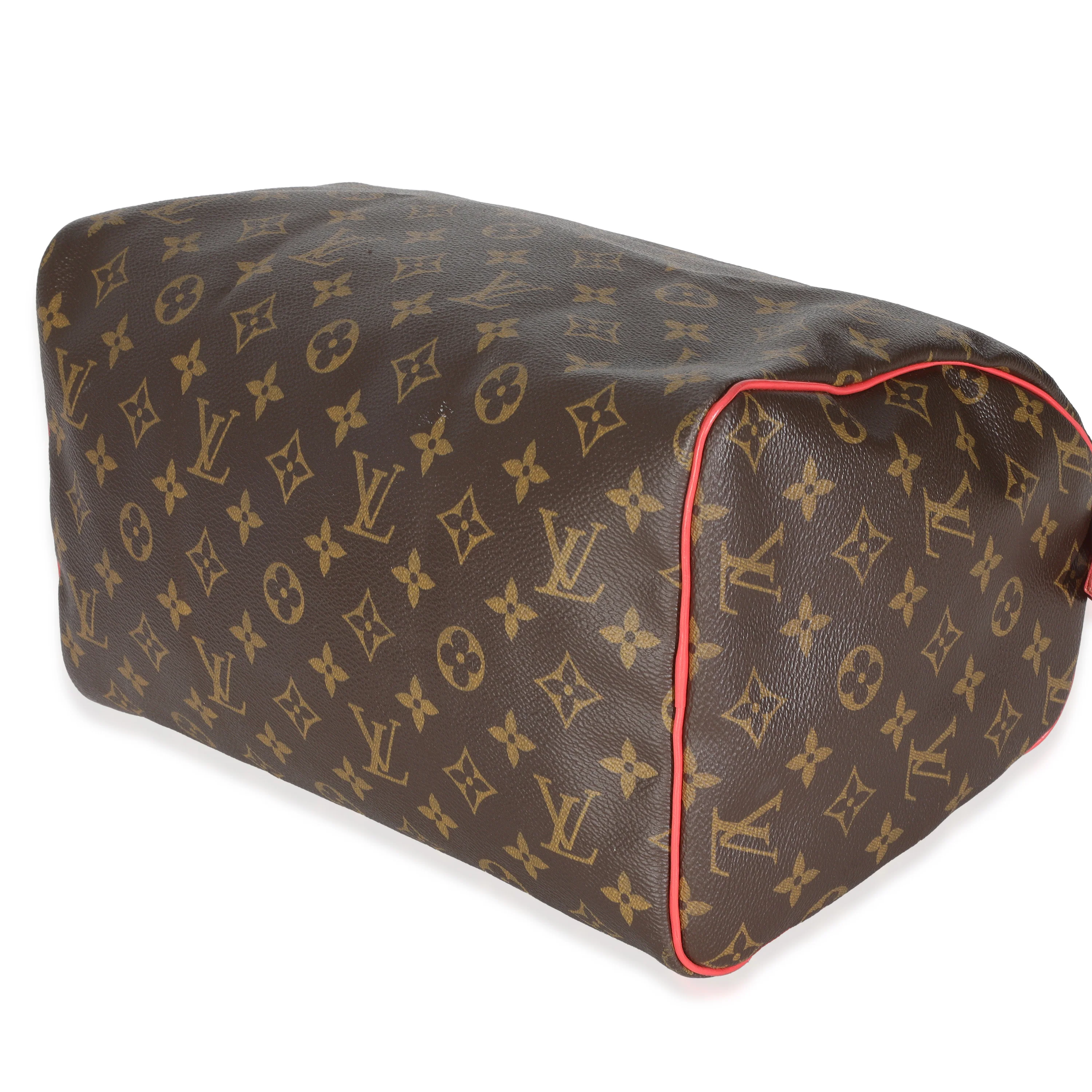 Flamingo Monogram Canvas Totem Speedy 30 - Image 7