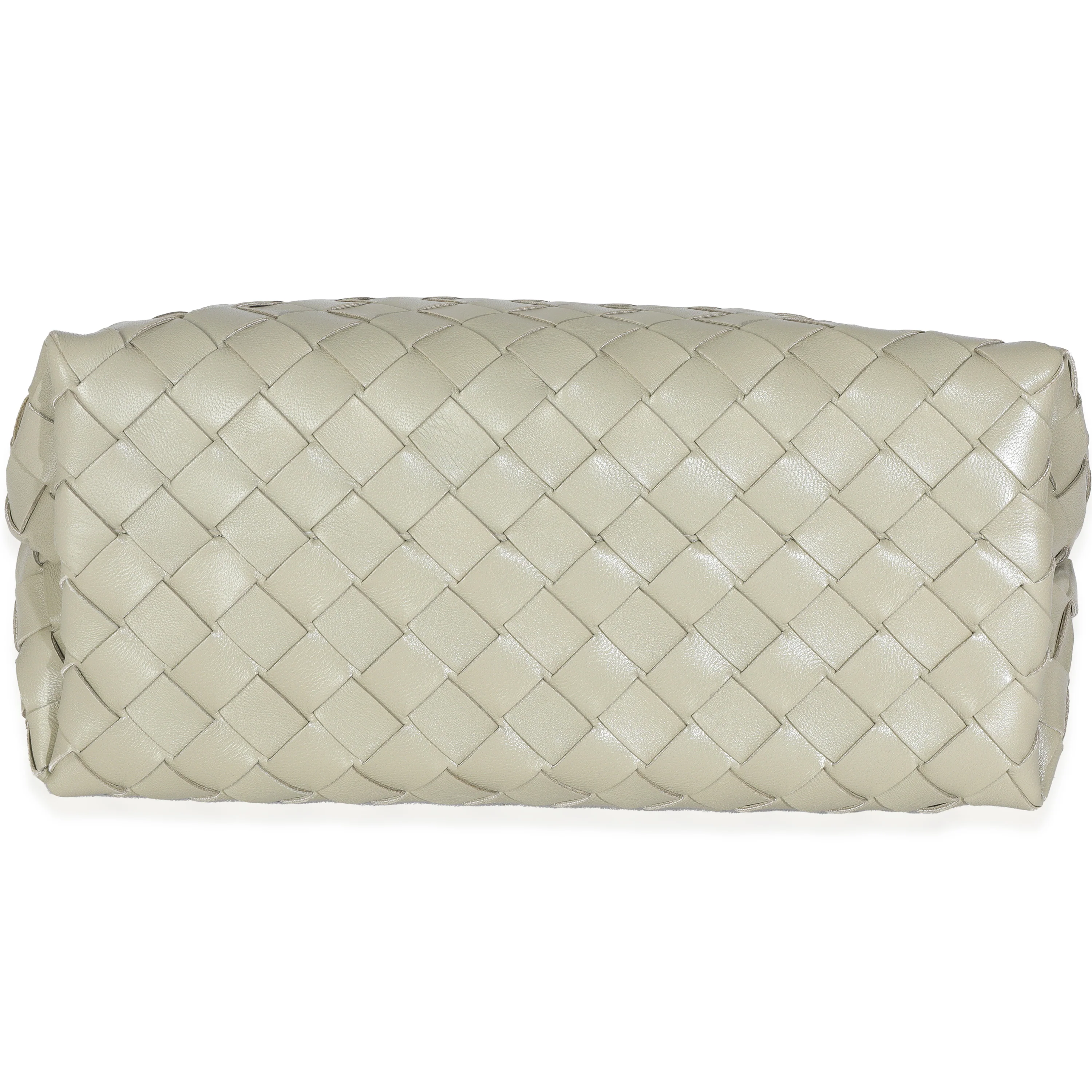 Travertine Nappa Intrecciato Small Andiamo Bag - Image 7