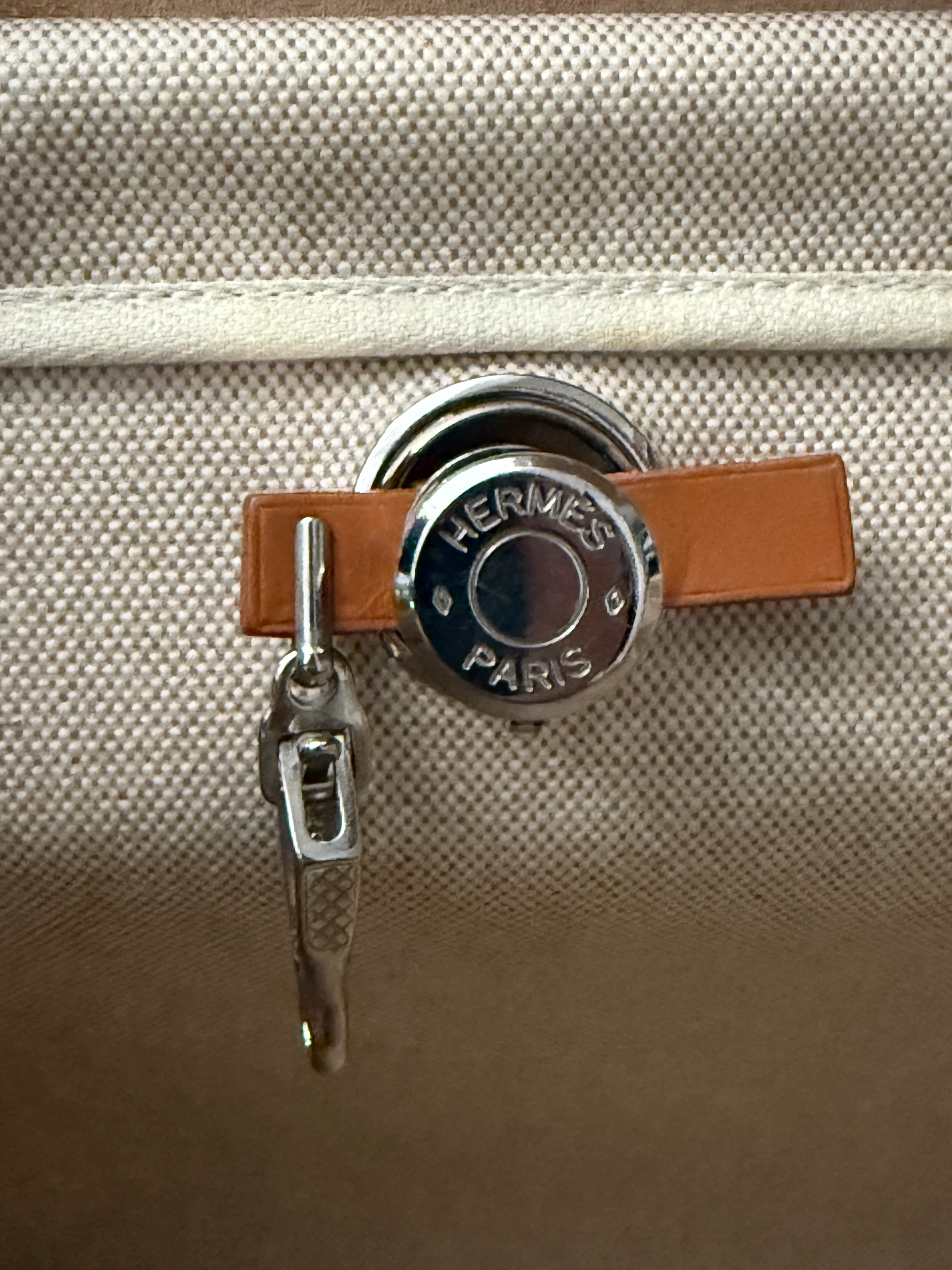 Natural Toile Vache Calfskin Herbag 39 MM - Image 10