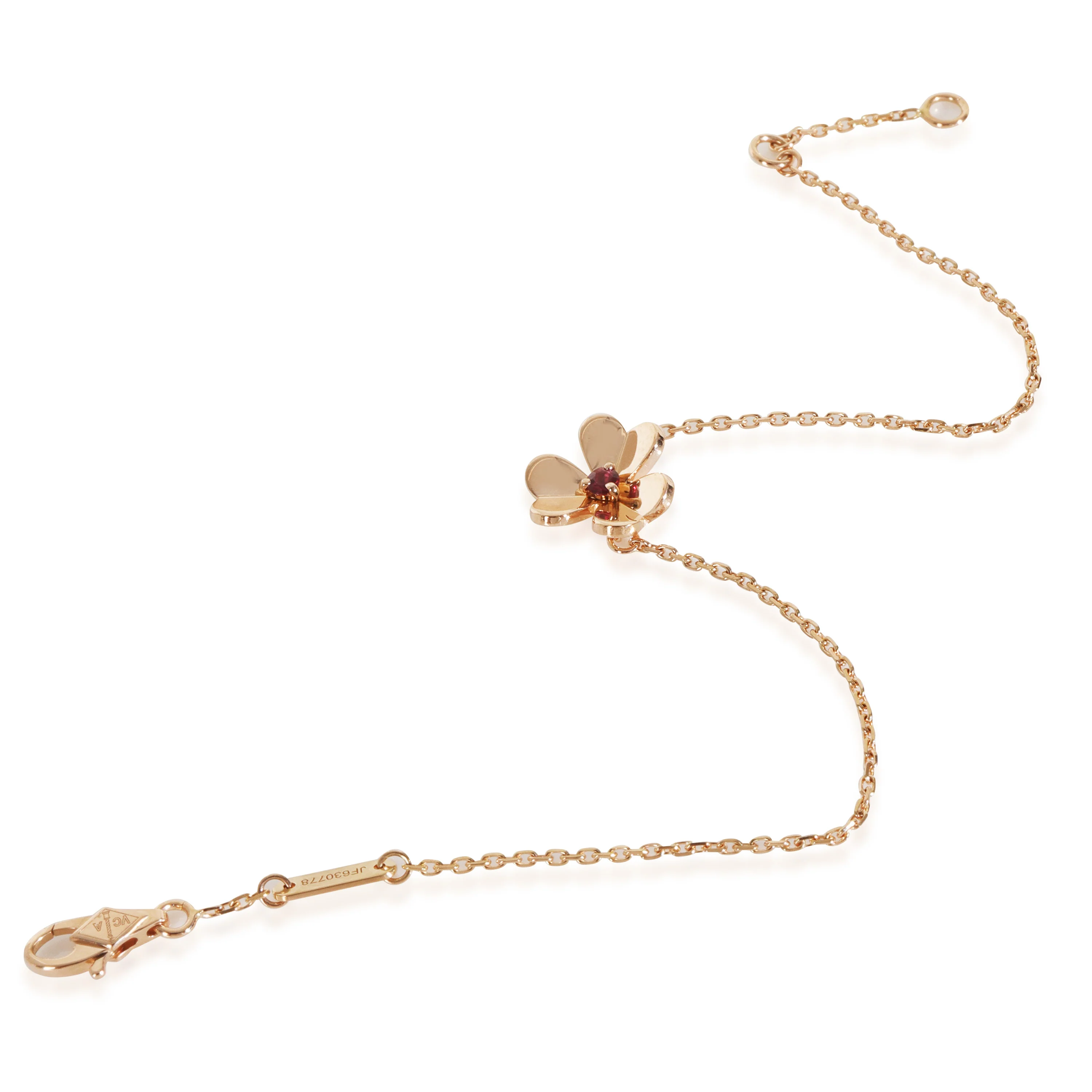 Rose Gold Ruby Mini Model Frivole Bracelet - Image 3