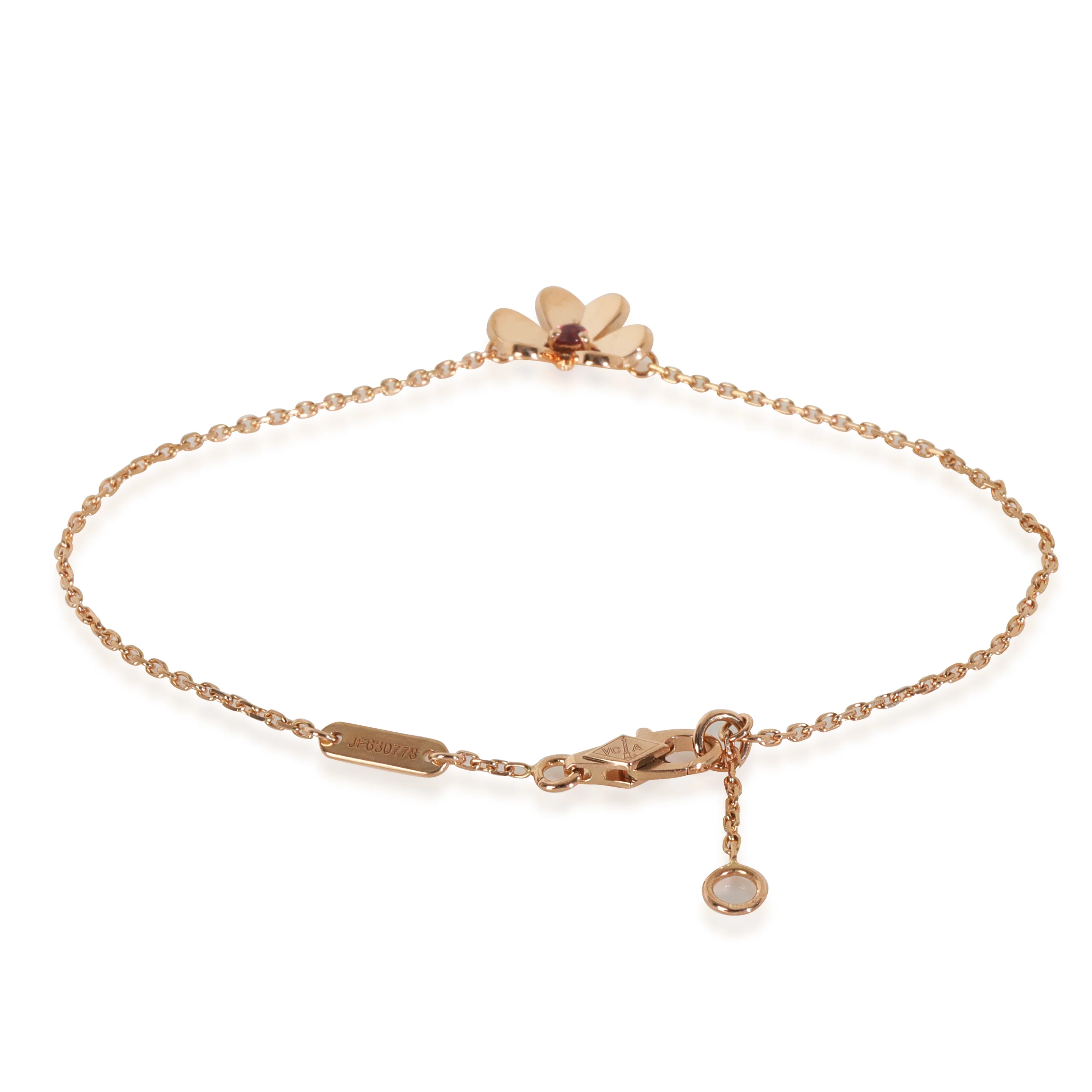 Rose Gold Ruby Mini Model Frivole Bracelet - Image 4