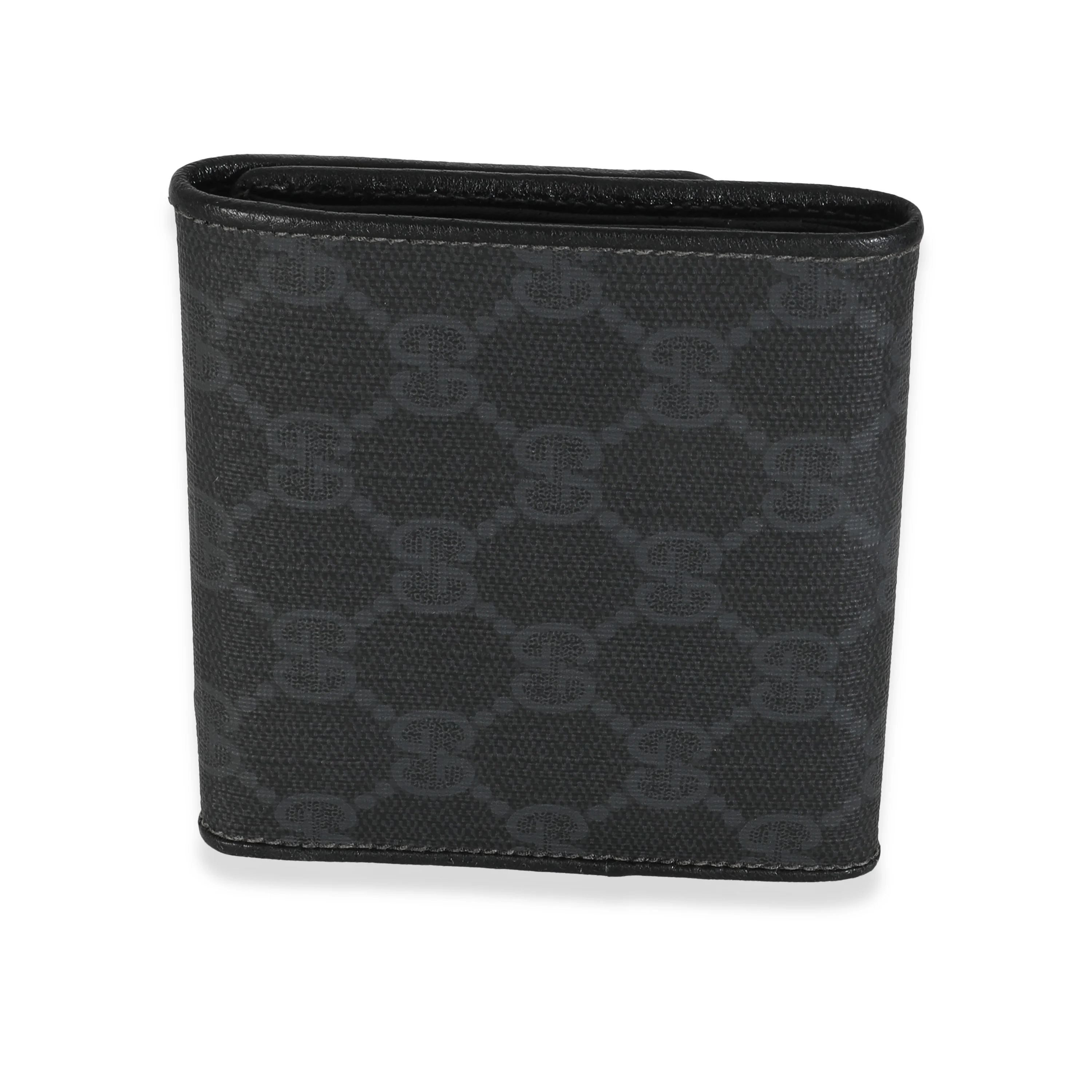 Vintage Black GG Canvas Bi Fold Wallet - Image 5
