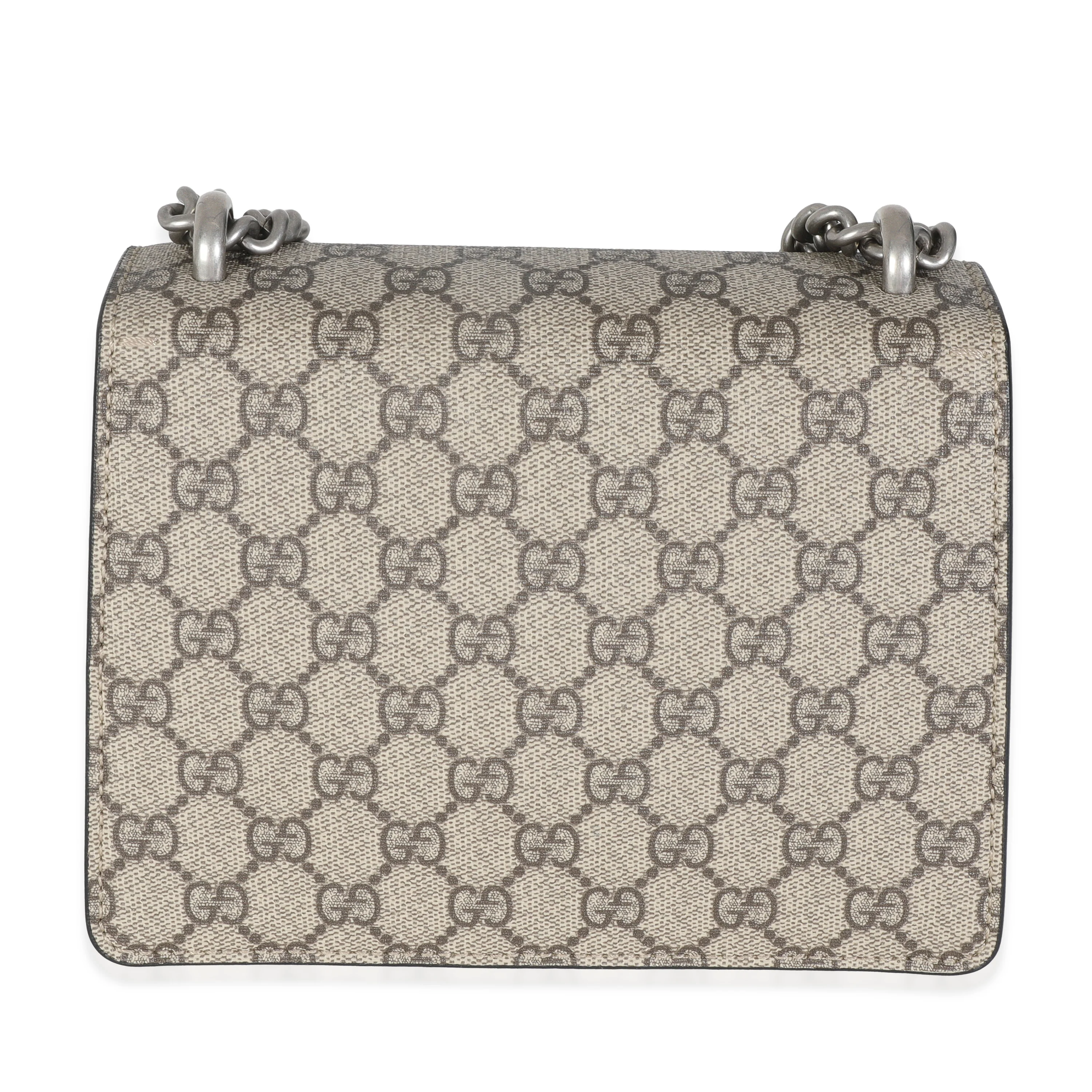 Black GG Supreme Canvas Mini Dionysus - Image 4