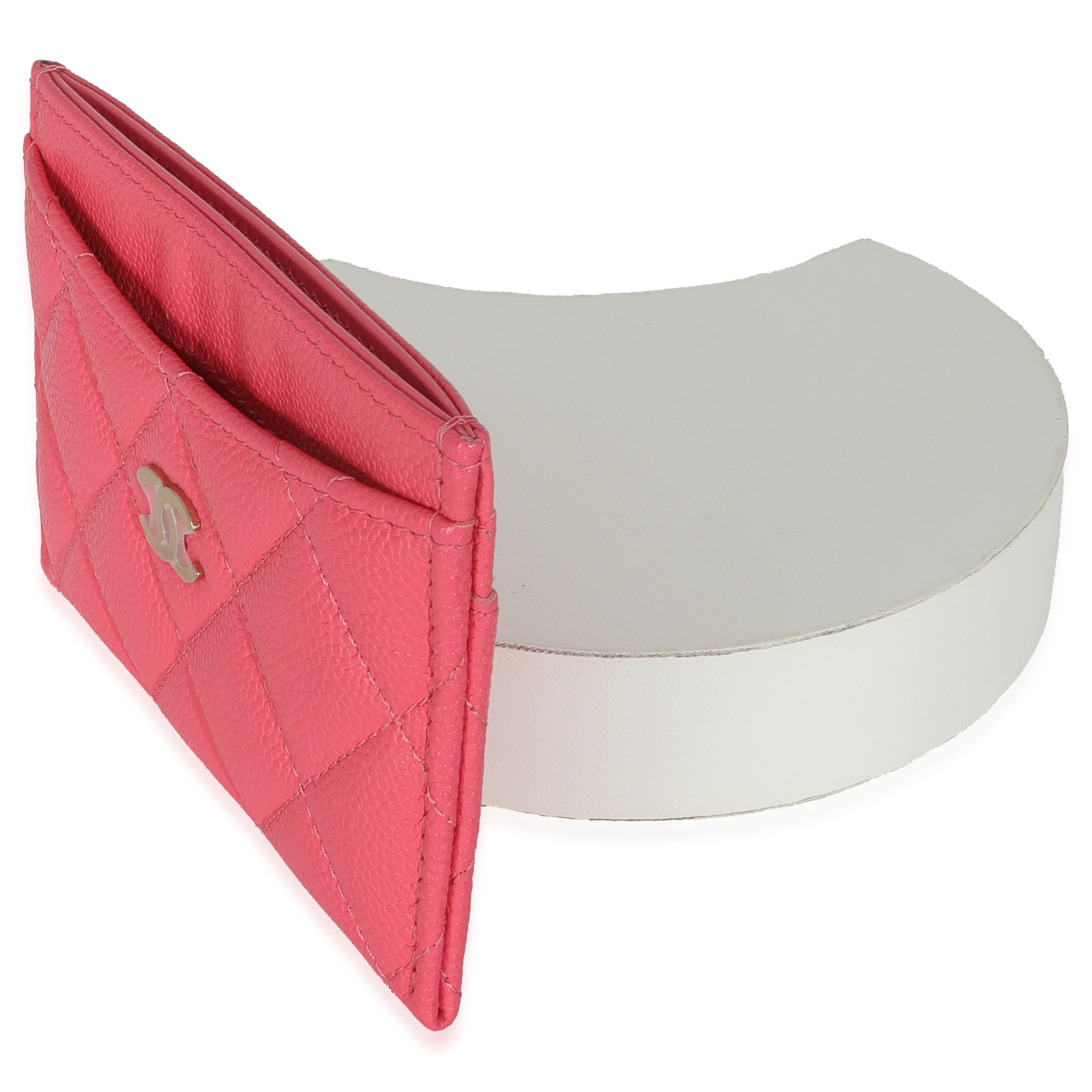 Pink Quilted Card Holder - Image 2