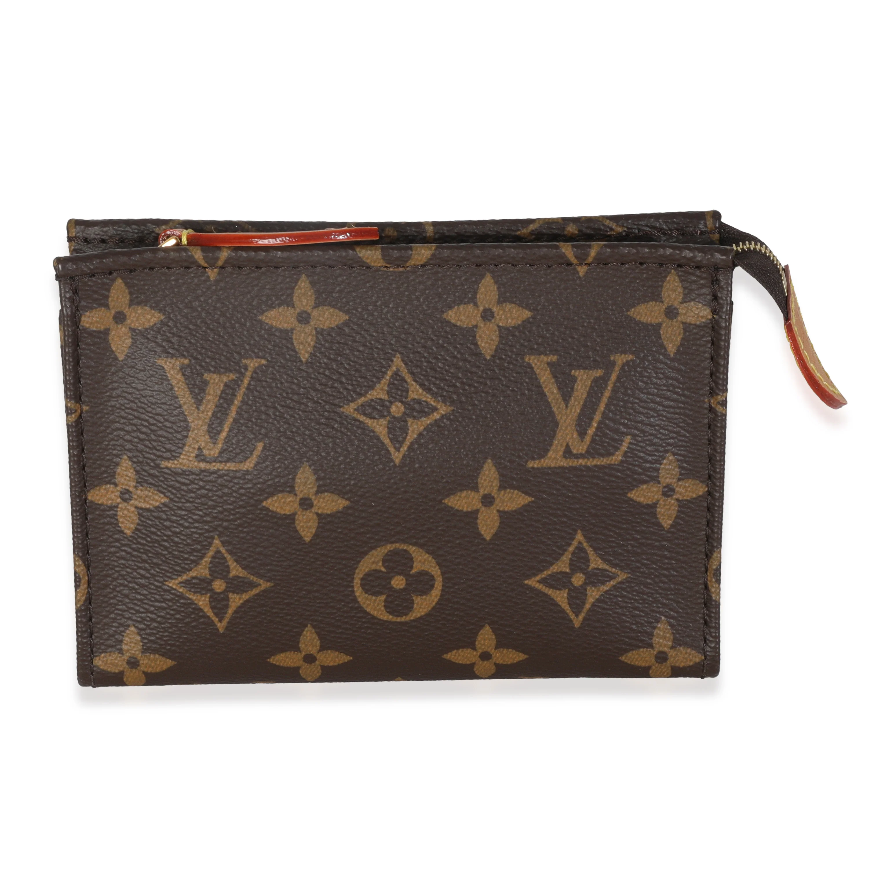Monogram Canvas Cosmetic Pouch 15