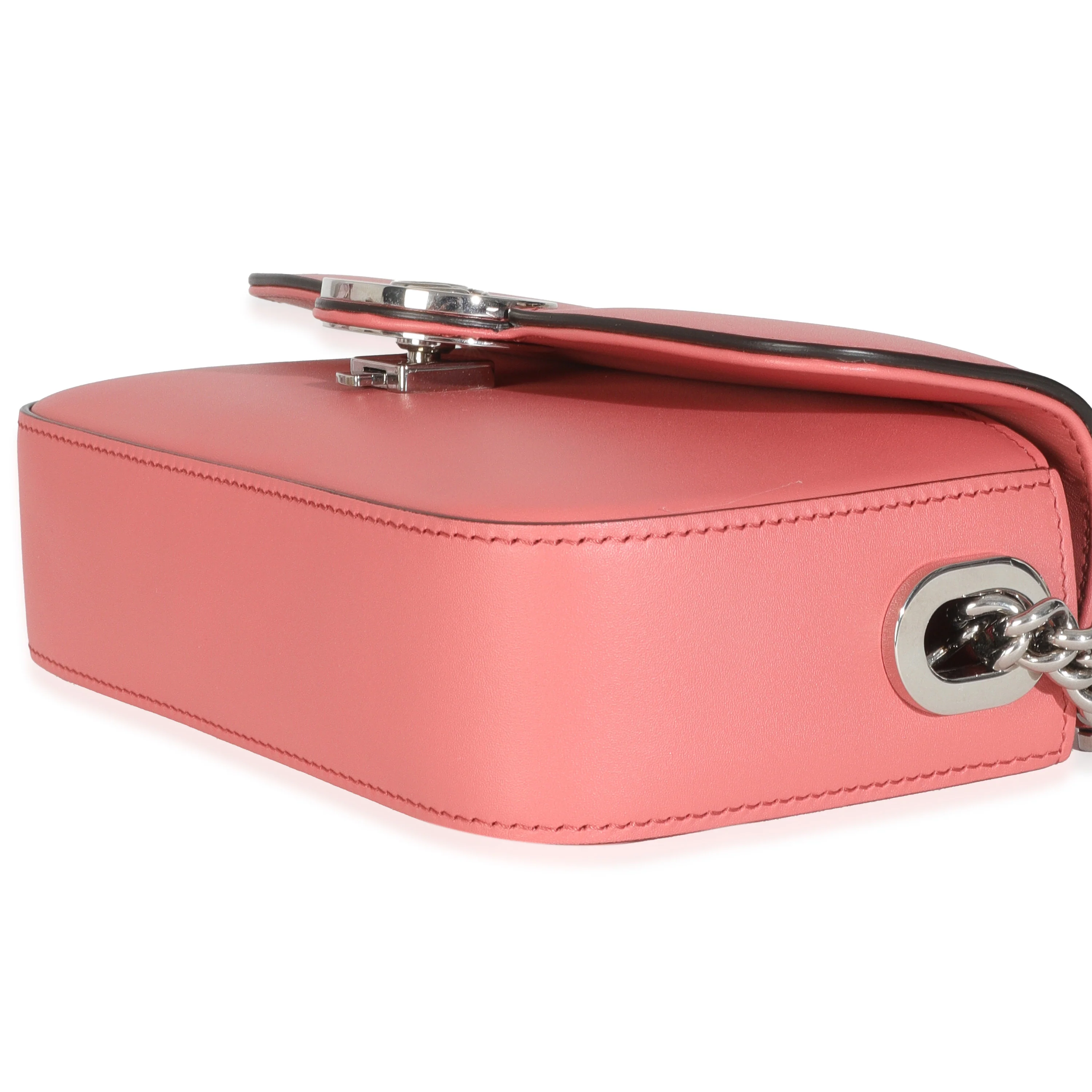 Pink Senna Calfskin Petite GG Top Handle Shoulder Bag - Image 6