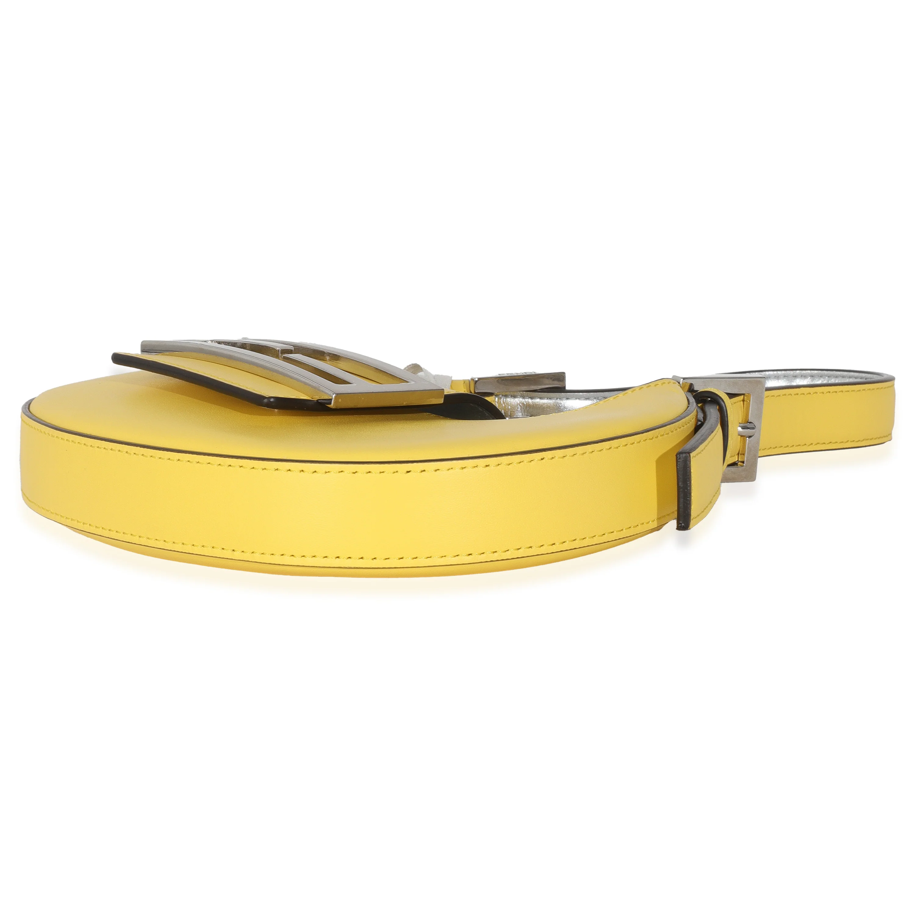 Yellow Calfskin Mini Cookie Hobo - Image 7