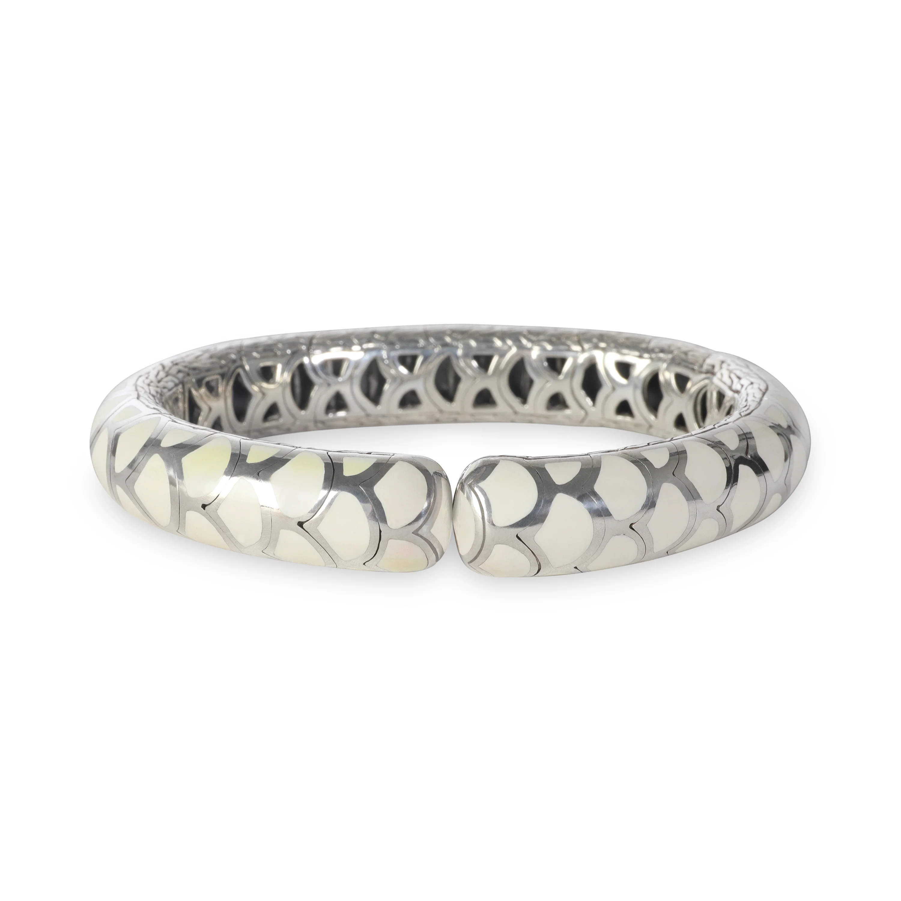 Sterling Silver Legends Naga Enamel Bracelet - Image 3