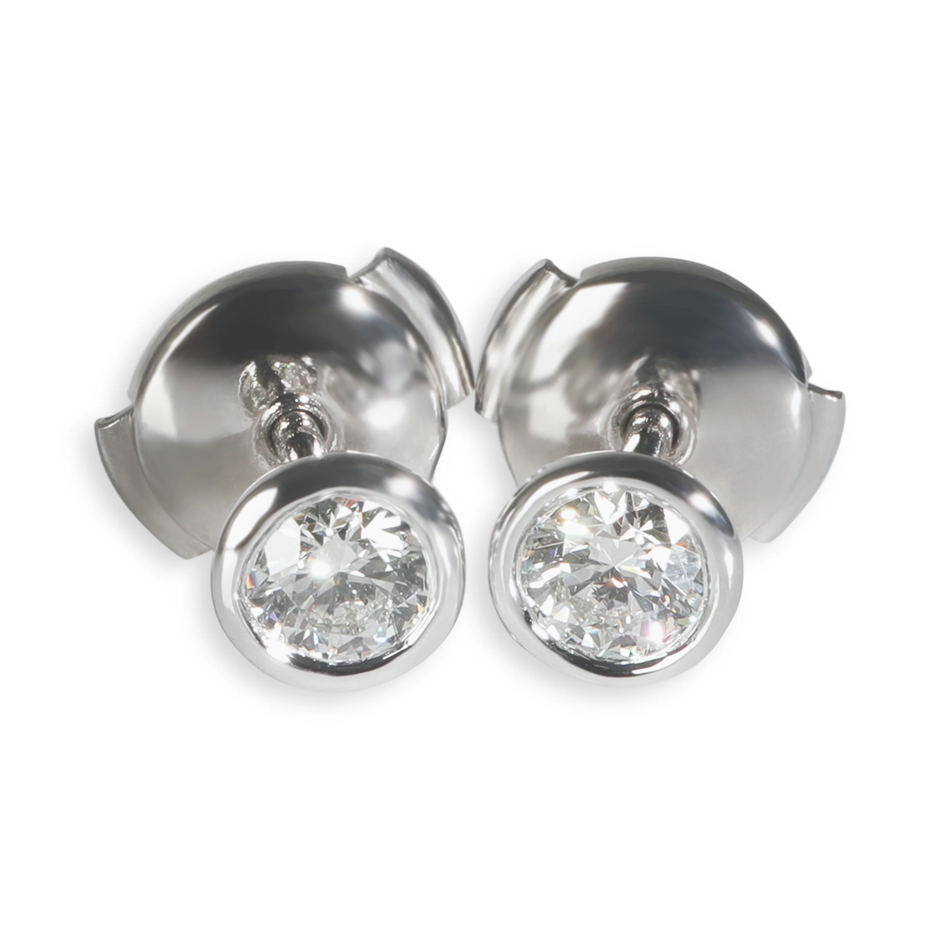 Platinum Diamond Elsa Peretti Diamond By The Yard Earrings