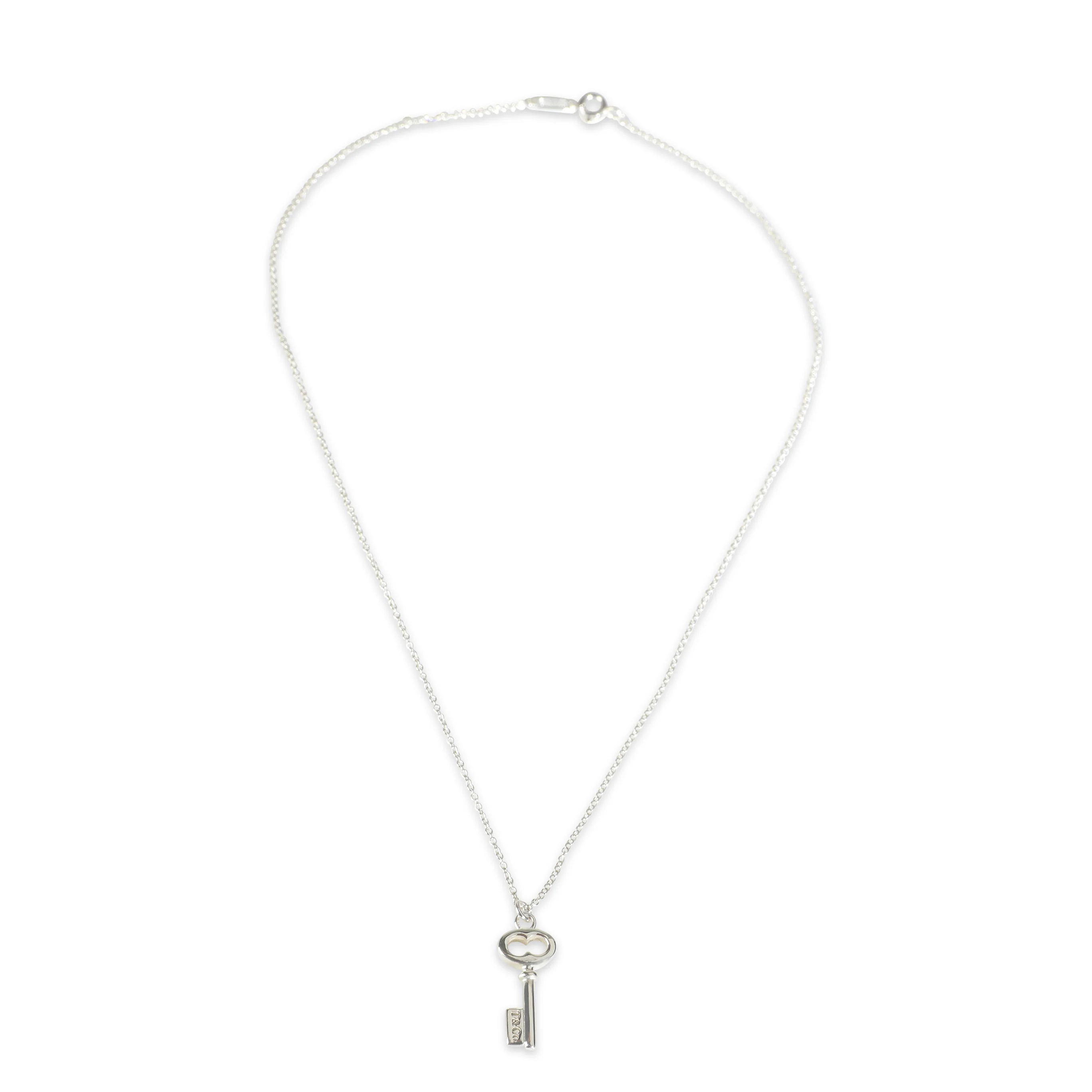 Sterling Silver Mini Key Pendant - Image 3