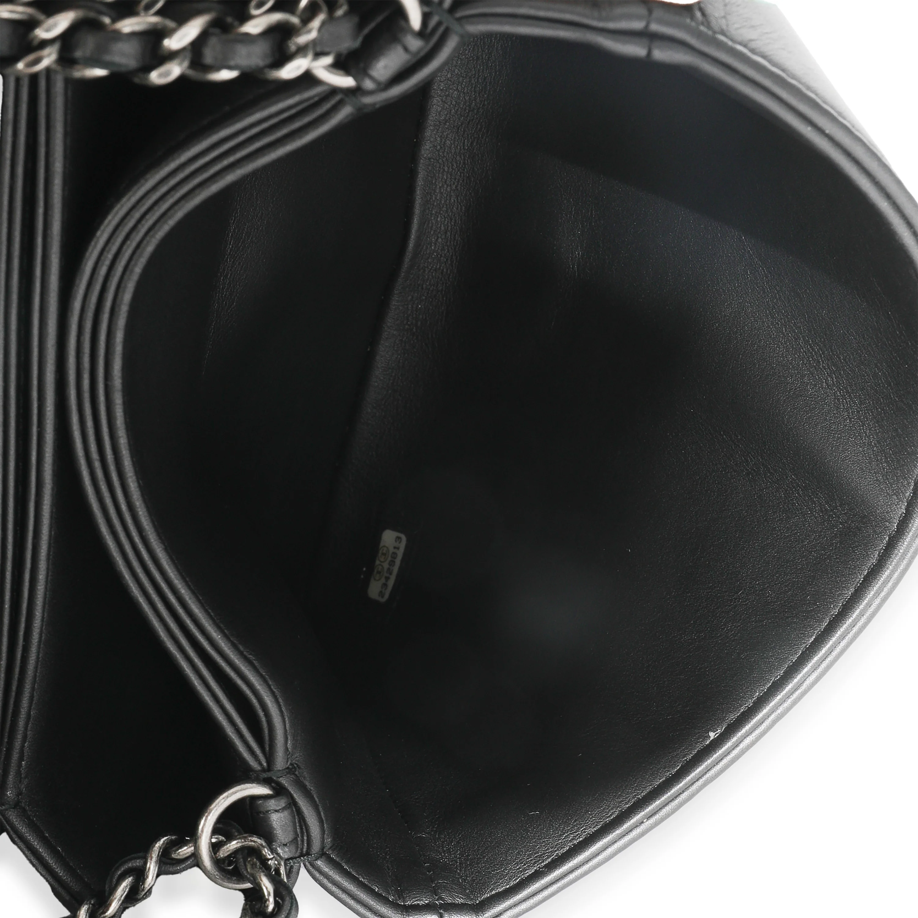 Silver Ombre Python Antico Flap Bag - Image 9