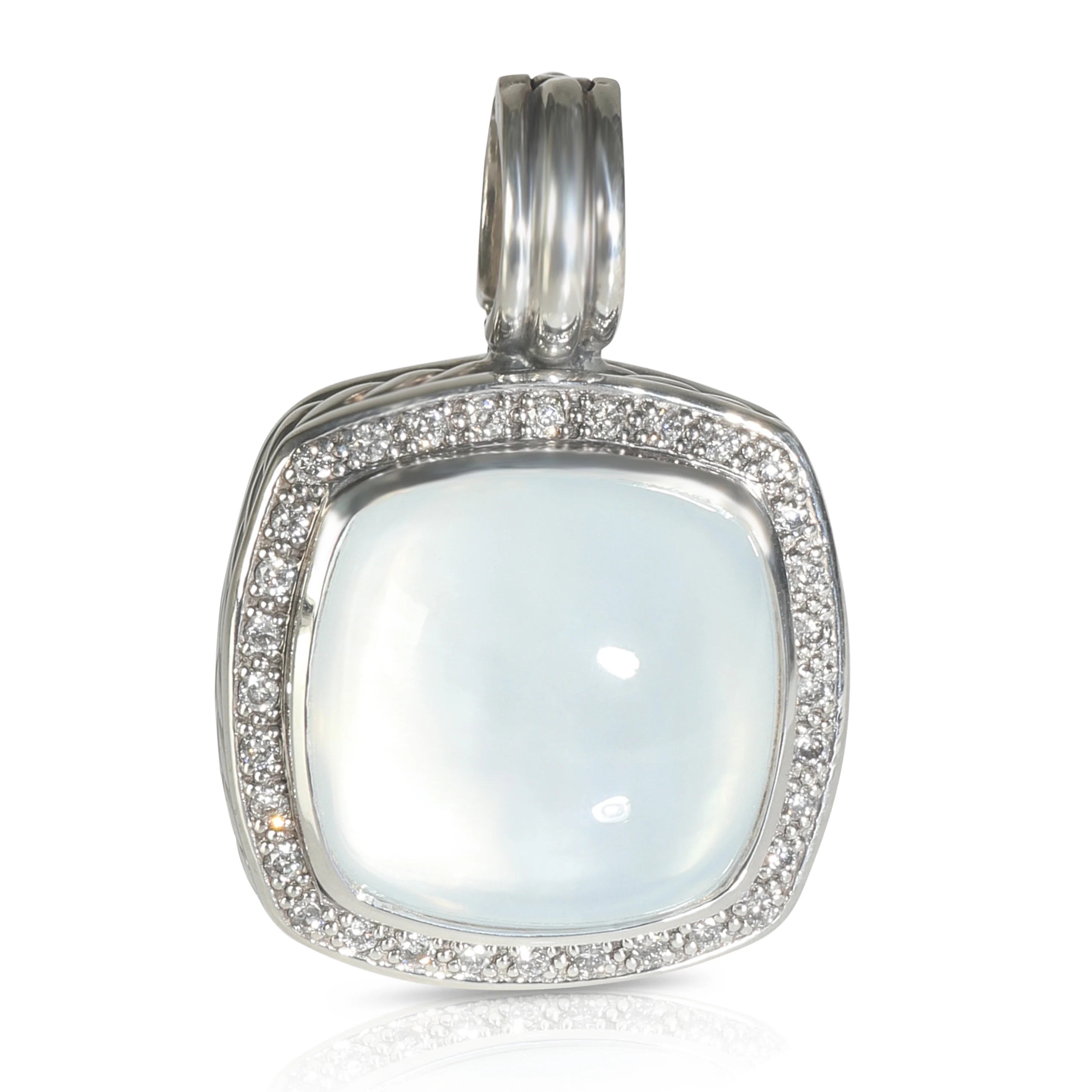 Sterling Silver Diamond Albion Pendant