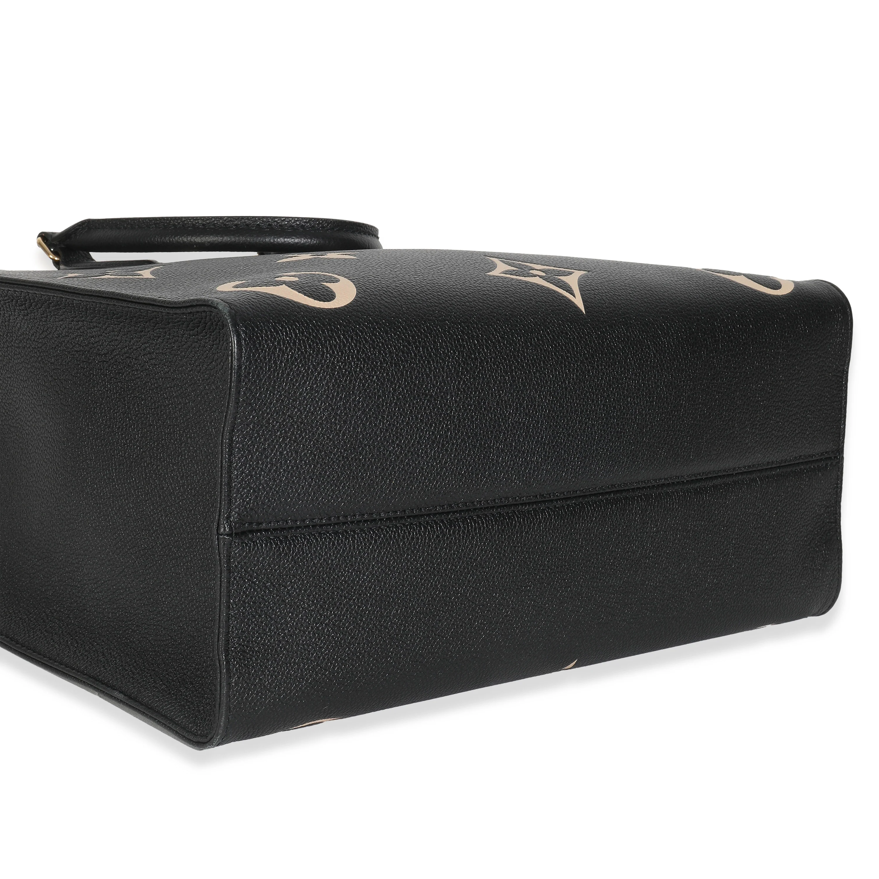 Black Cream Monogram Giant Bicolor Empreinte Onthego MM - Image 8