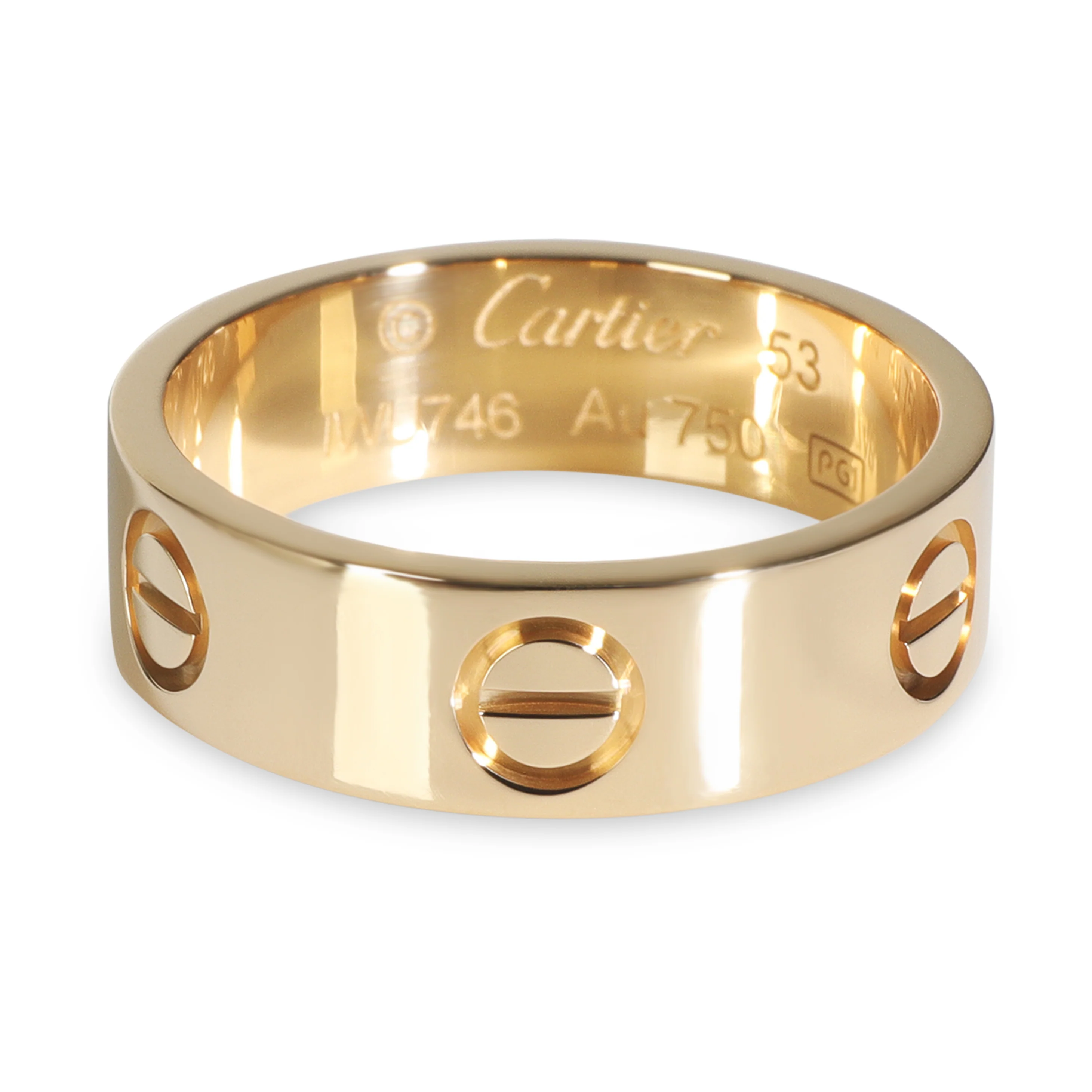 Yellow Gold Love Ring