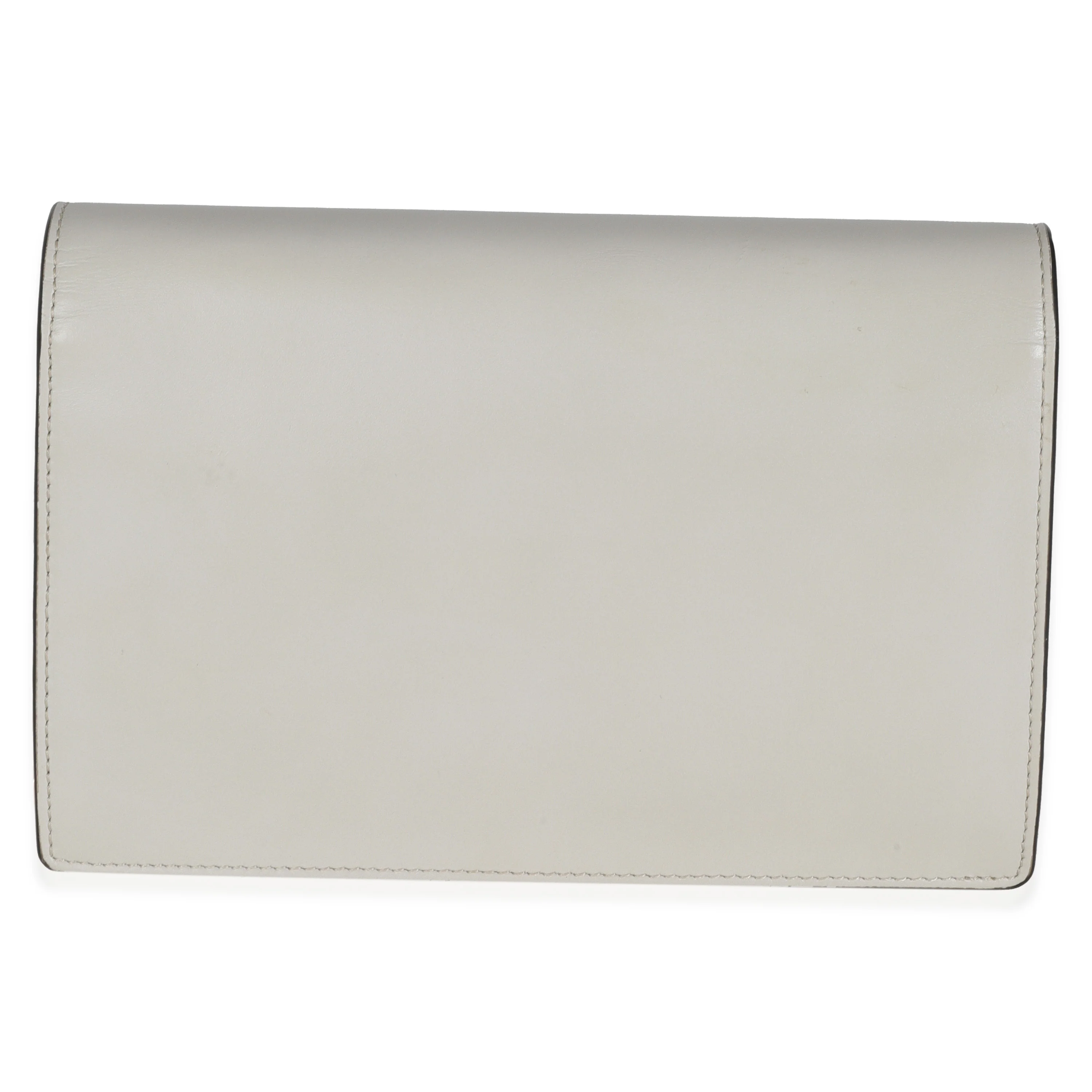 Vitello King Tamponato Logo Embossed Medium Wallet On Chain - Image 4
