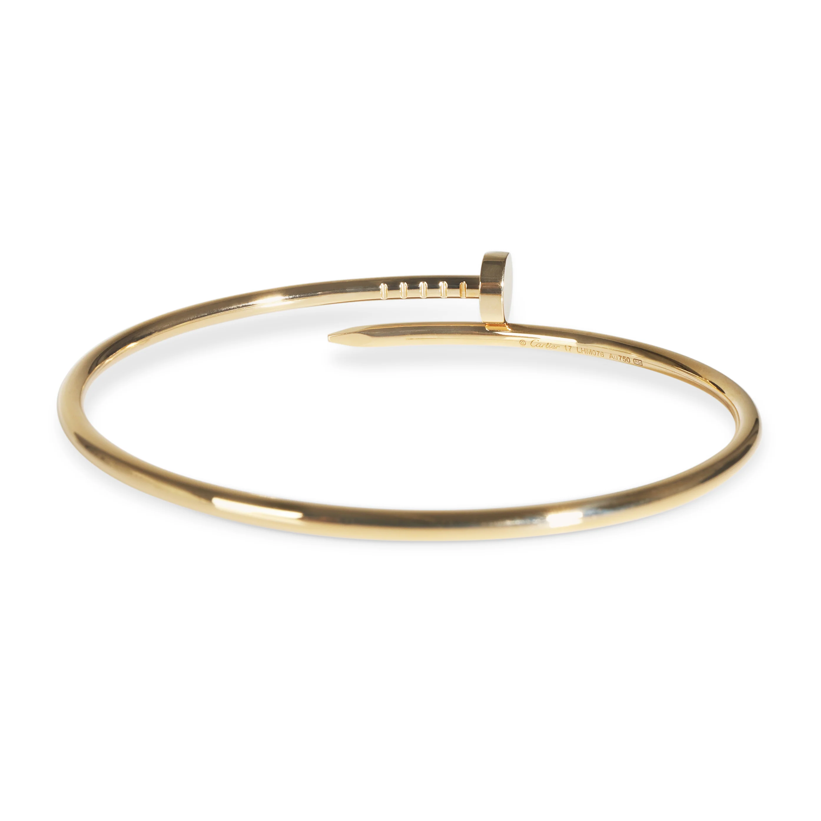 Yellow Gold Small Model Juste Un Clou Bracelet - Image 3