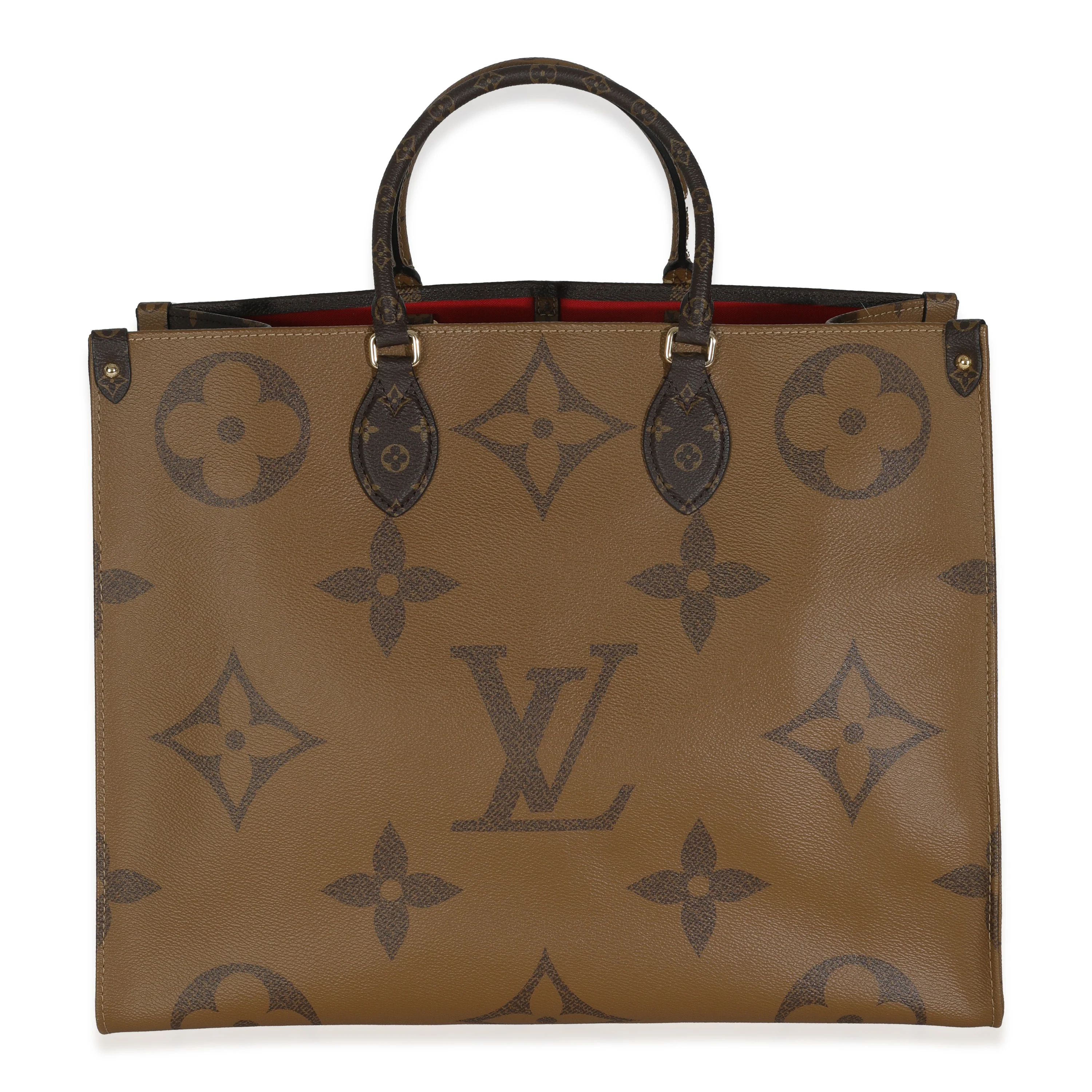 Giant Monogram Reverse Canvas Onthego GM