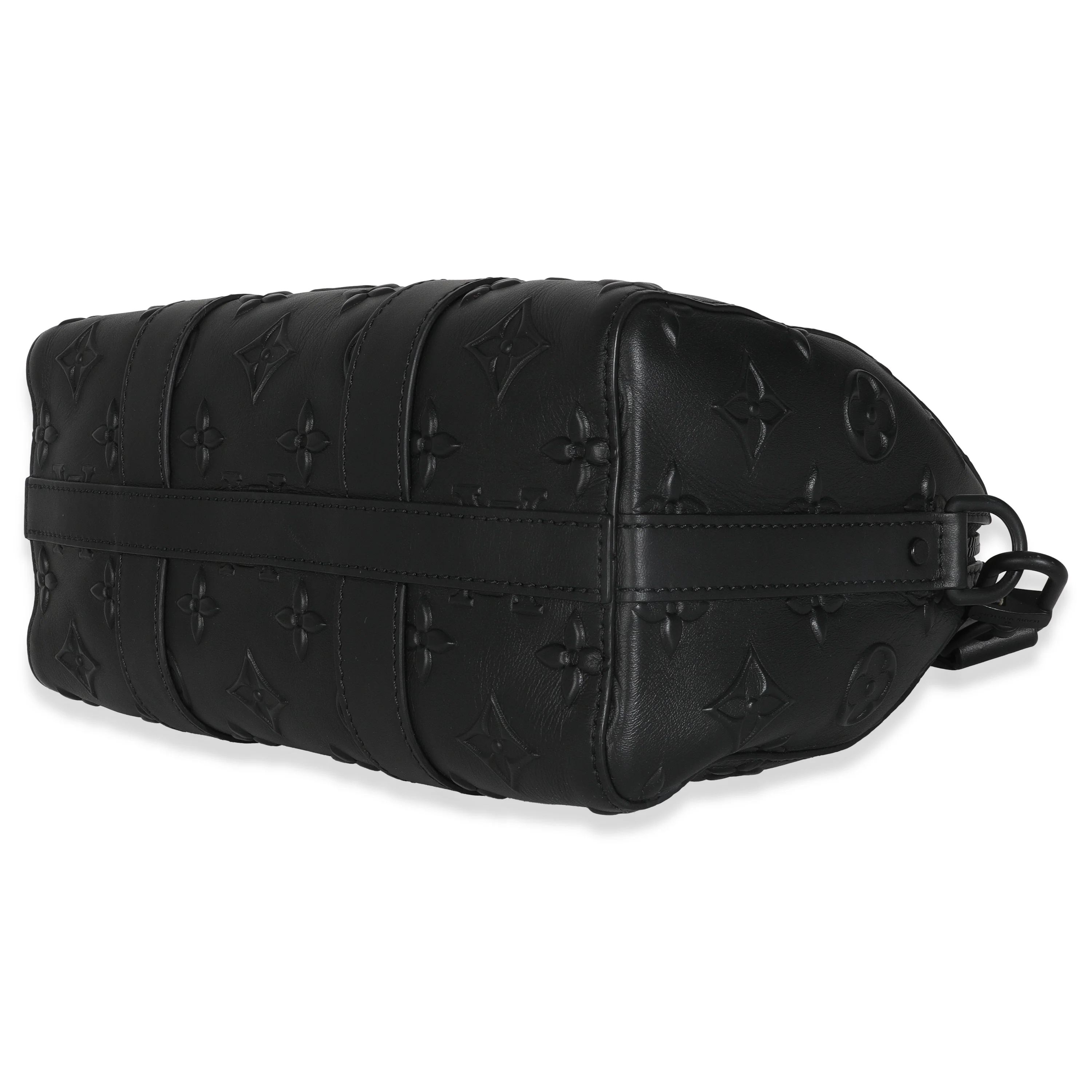Black Monogram Seal City Keepall - Image 7