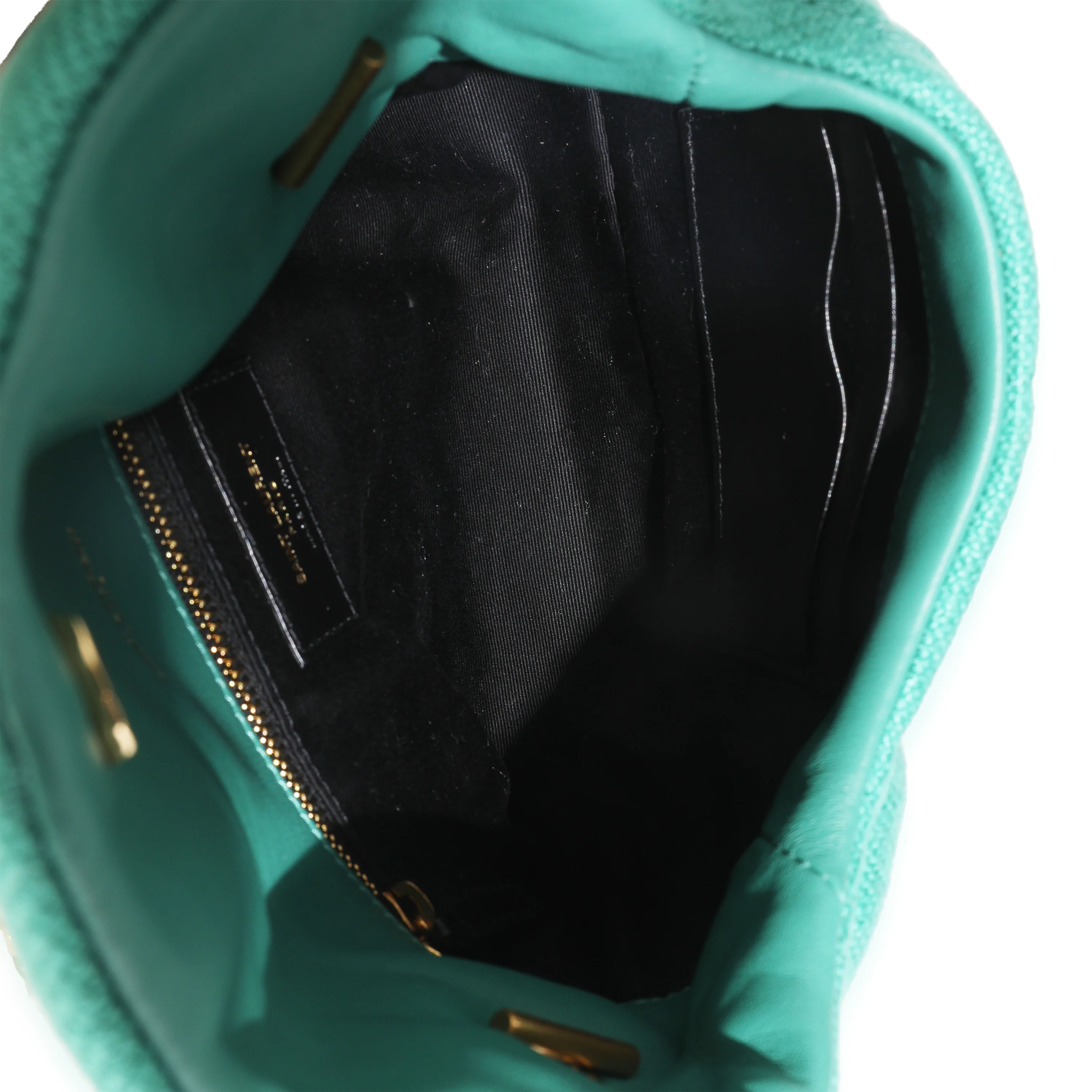 Basil Quilted Canvas Toy Loulou Puffer Chain Satchel - Image 9