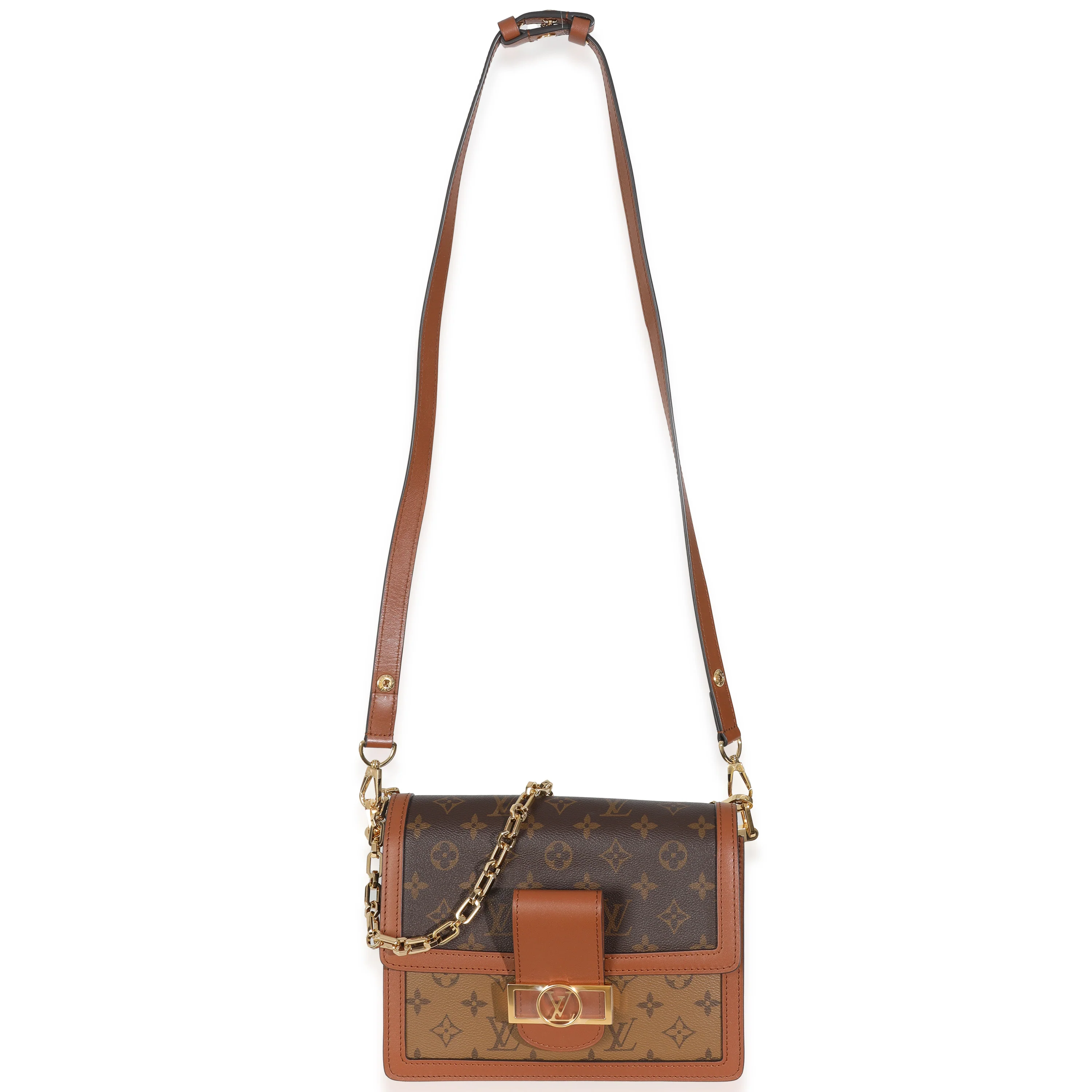 Reverse Monogram Canvas Dauphine MM - Image 8
