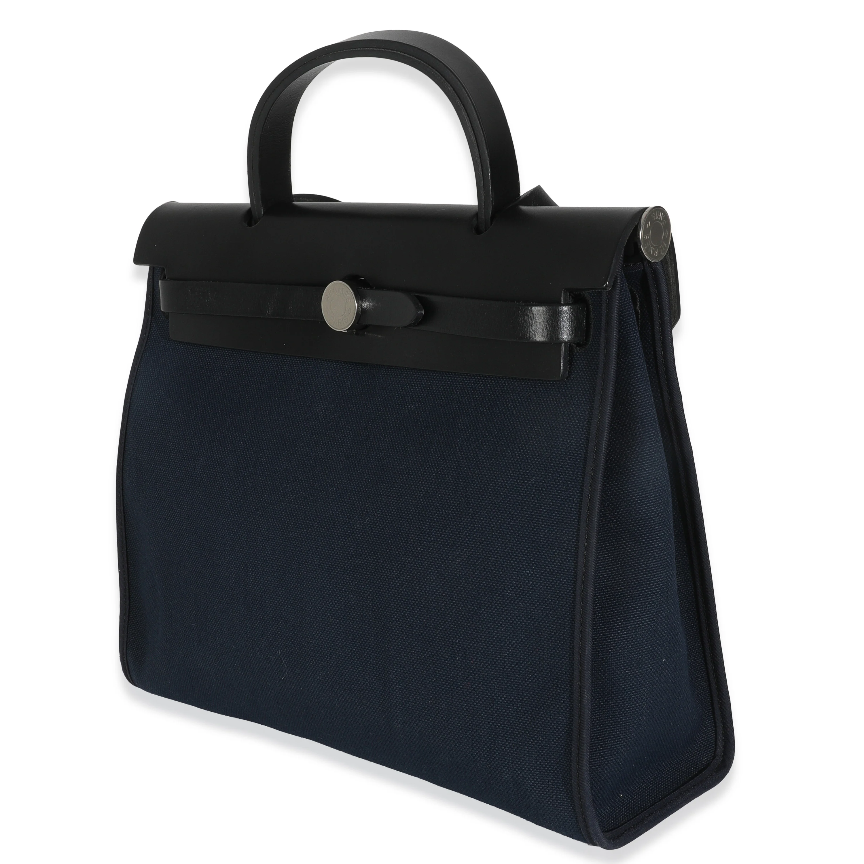 Bleu Marine Bleu Saphir Military Toile Vache Hunter Herbag Zip 31 PM PHW - Image 2