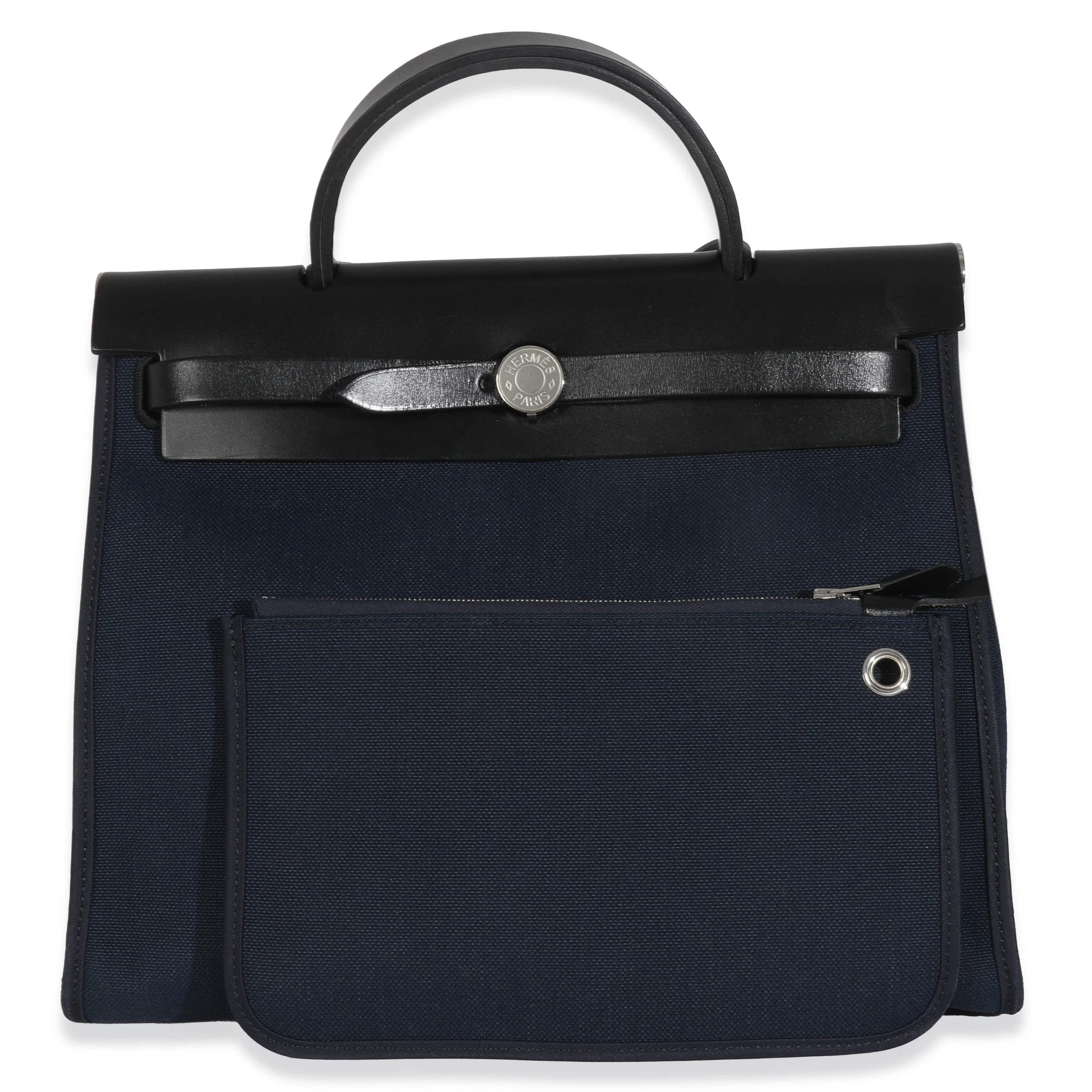 Bleu Marine Bleu Saphir Military Toile Vache Hunter Herbag Zip 31 PM PHW - Image 9