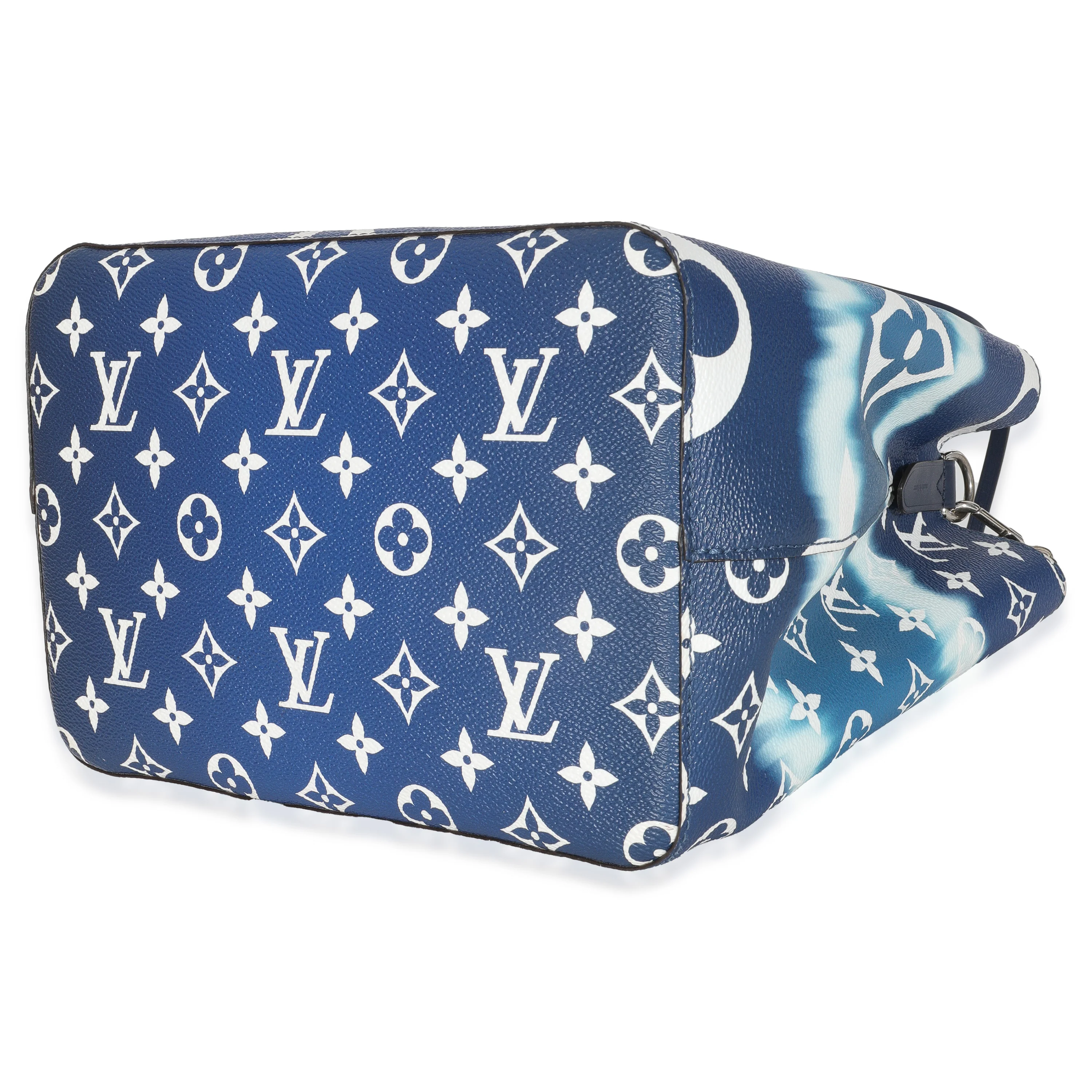 Blue Monogram Escale Canvas NeoNoe MM - Image 6
