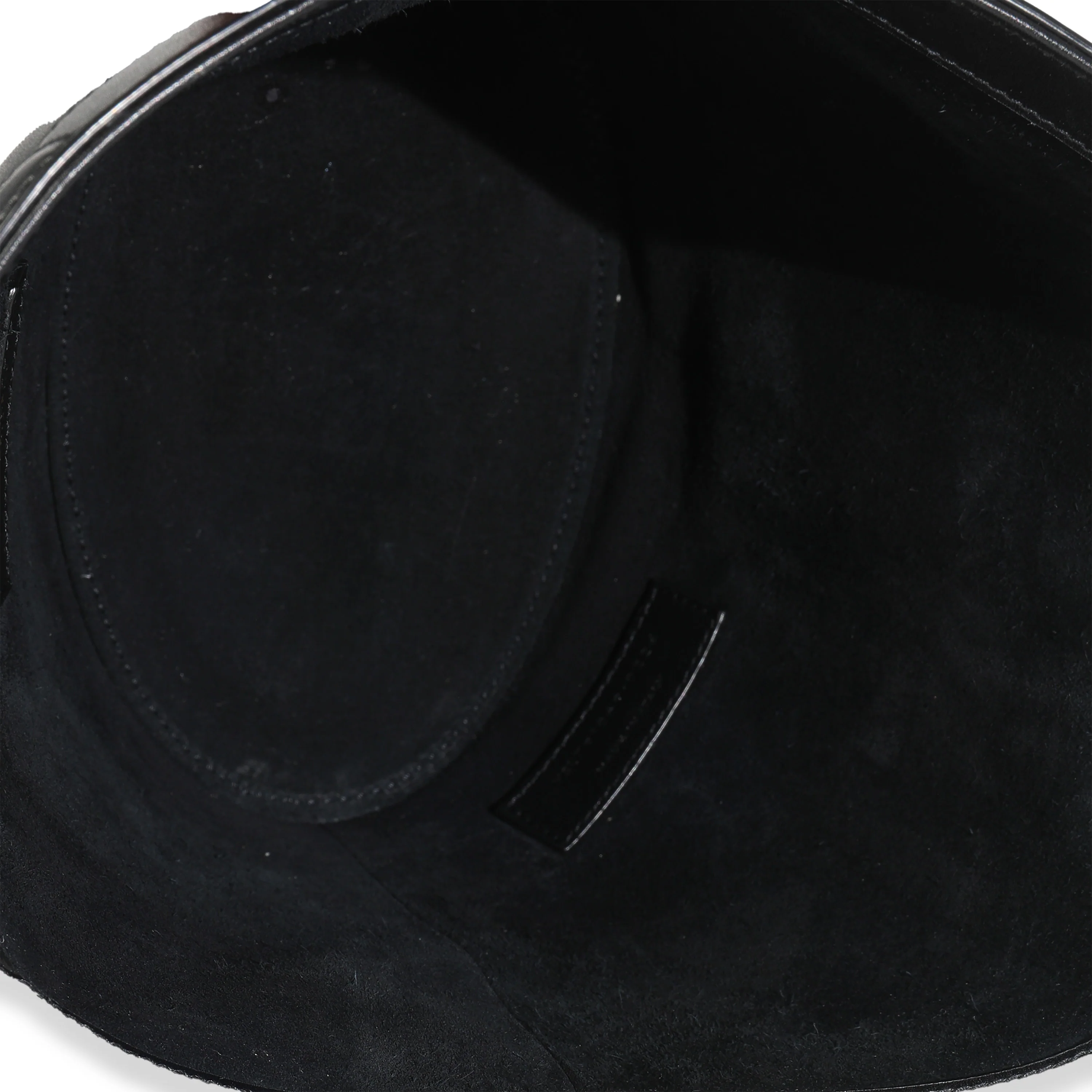 Black Smooth Leather Mini Celia Tote - Image 8