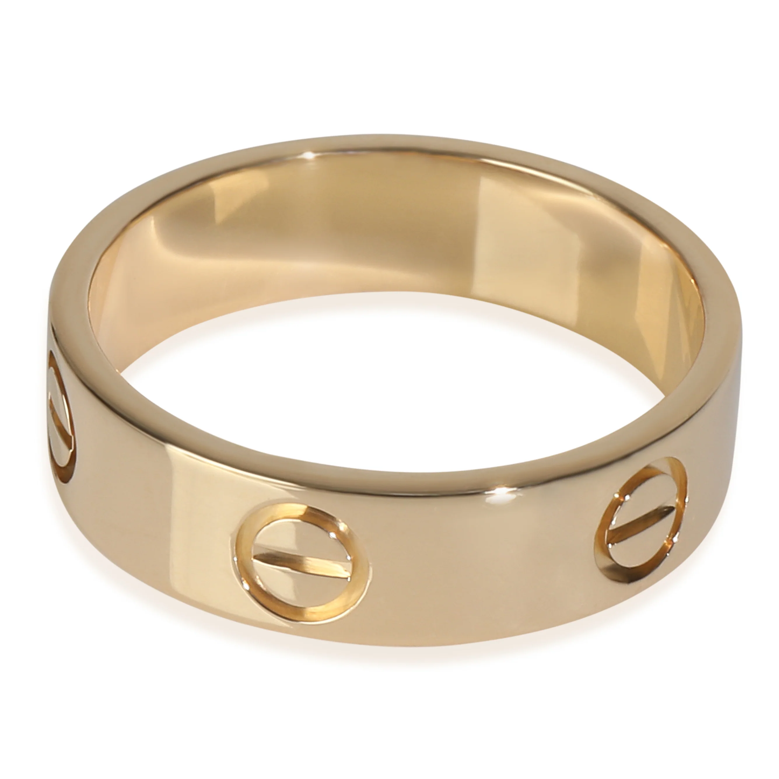 Yellow Gold  Love Ring - Image 3
