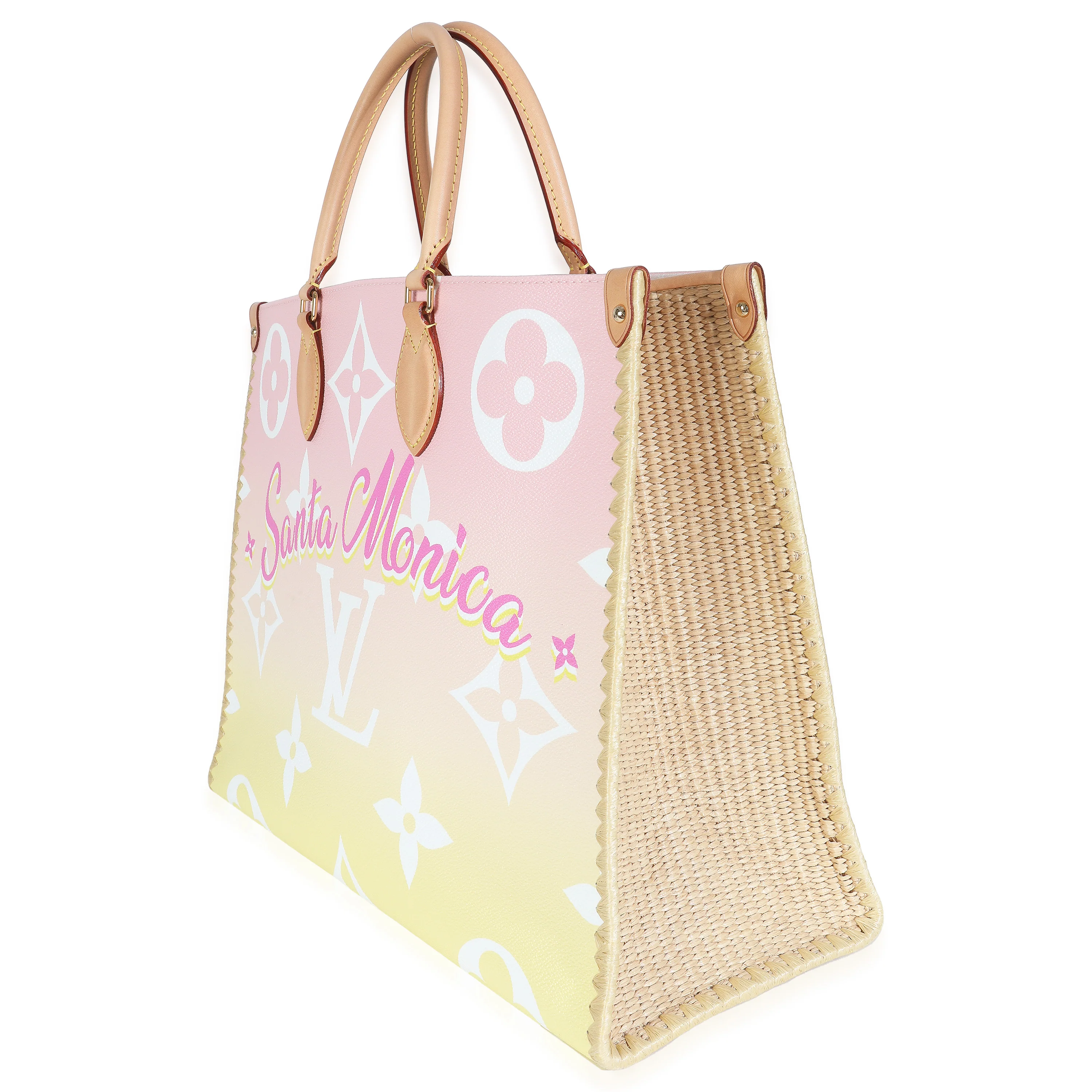 Light Pink Monogram Giant By The Pool Santa Monica Onthego GM - Image 2