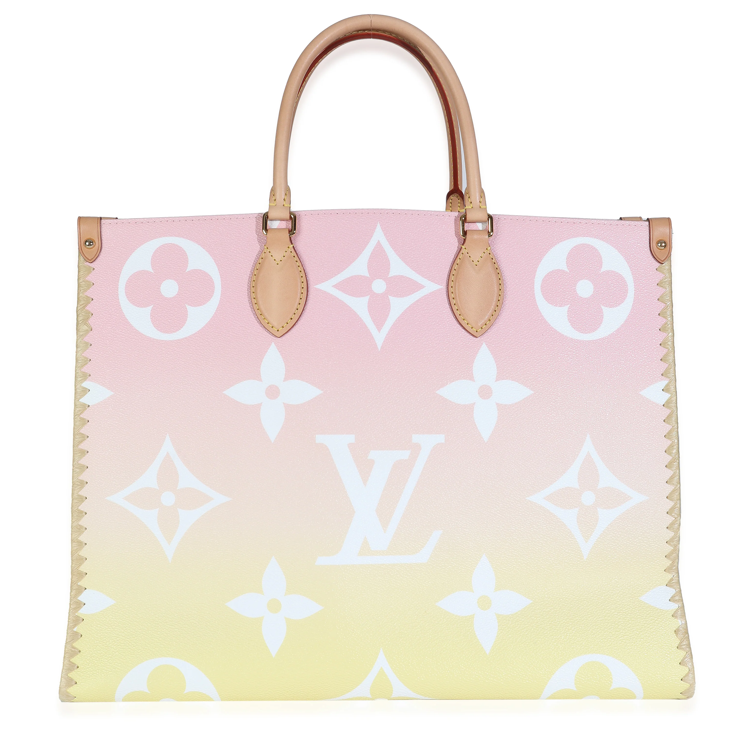 Light Pink Monogram Giant By The Pool Santa Monica Onthego GM - Image 5