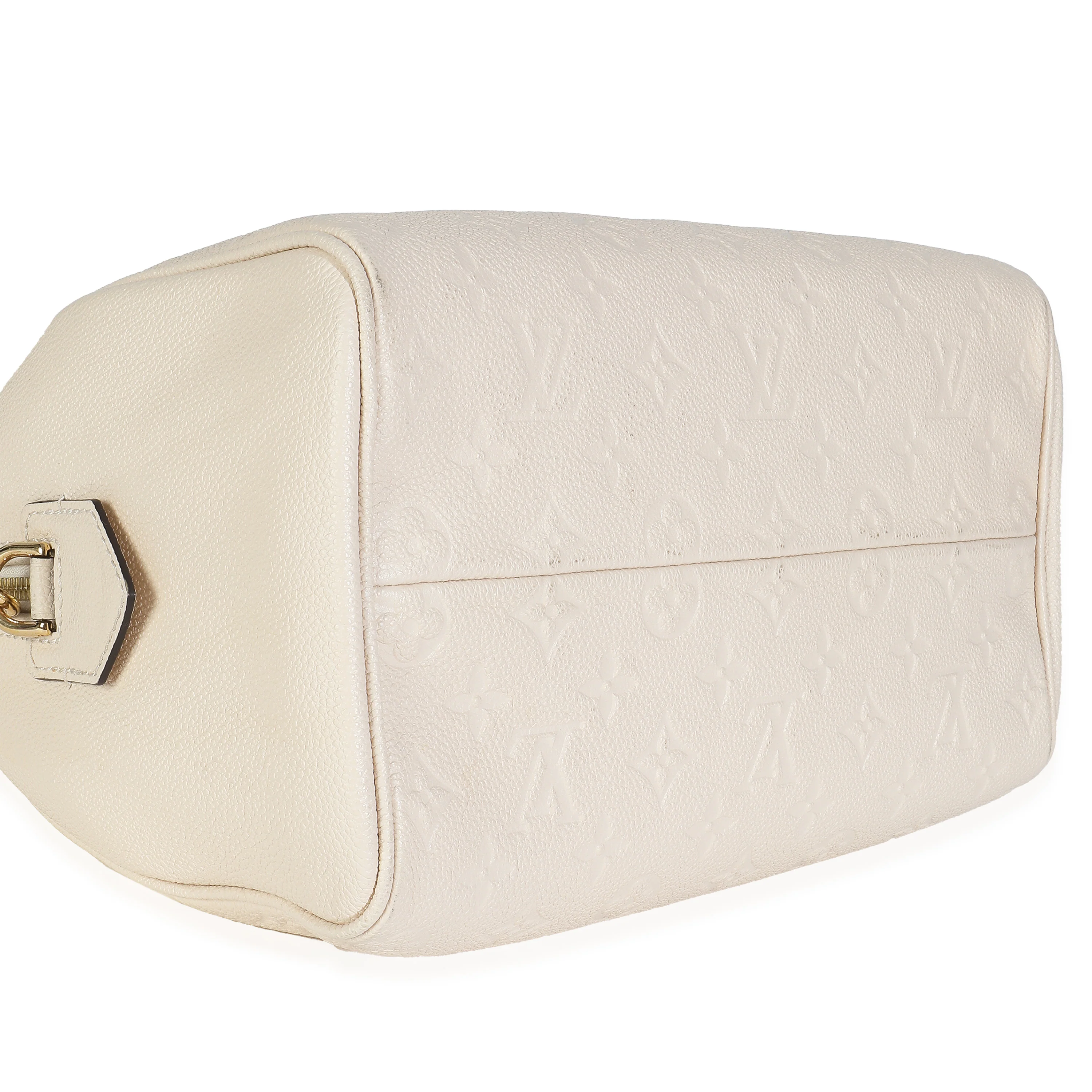 Cream Empreinte Caramel Calfskin Speedy Bandouliere 25 NM - Image 7