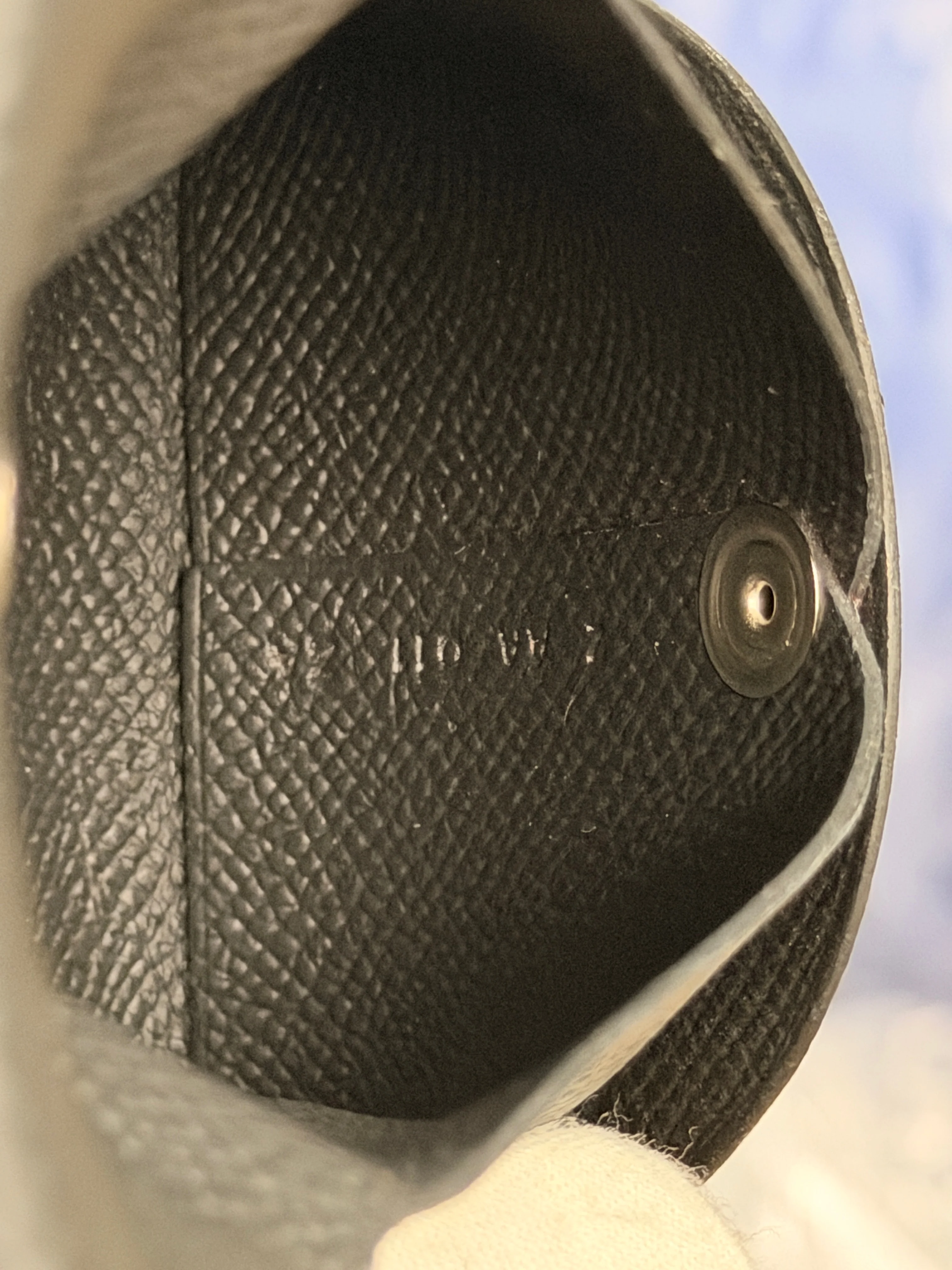 Black Epsom Bastia Change Purse - Image 10
