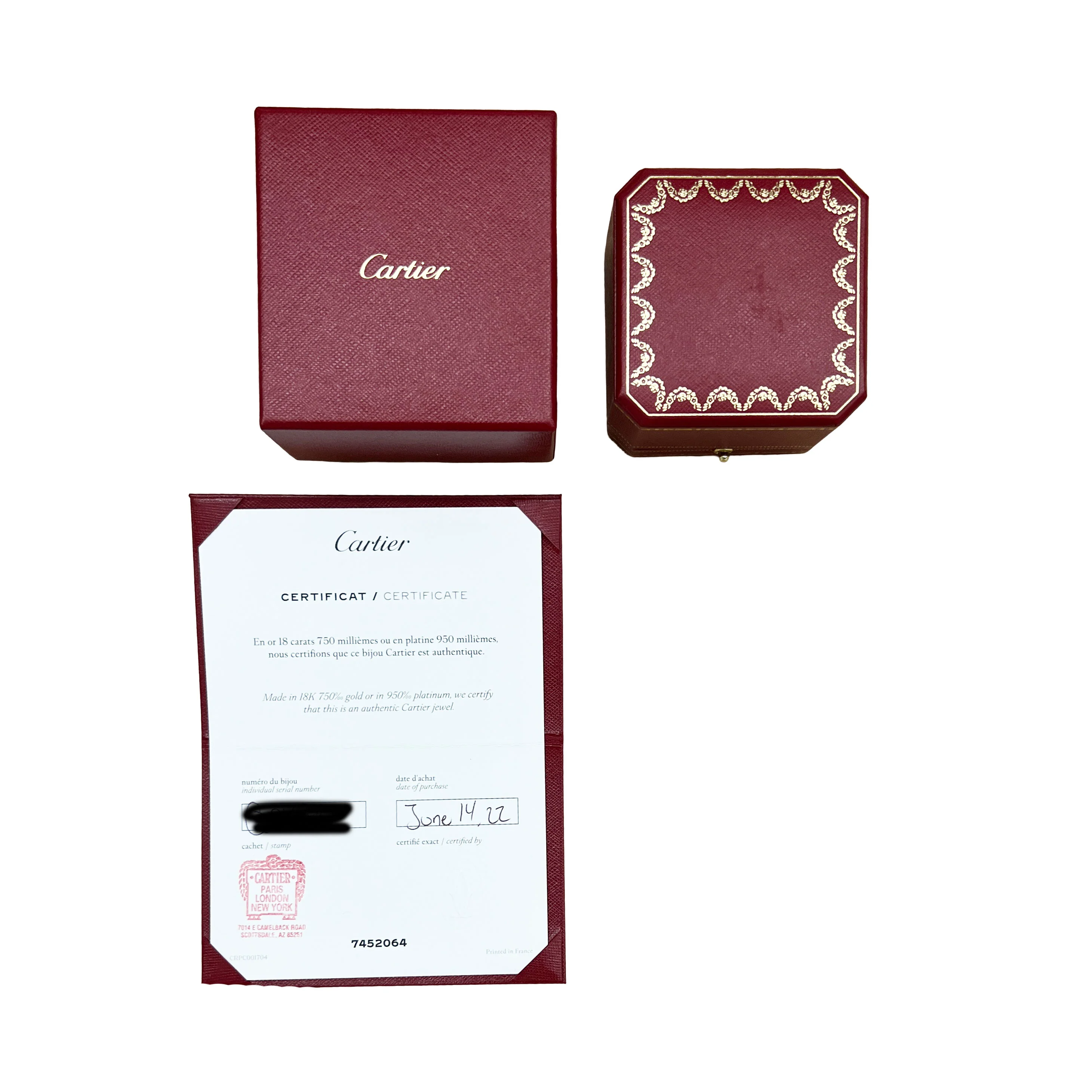 Yellow Gold  Love Ring - Image 5