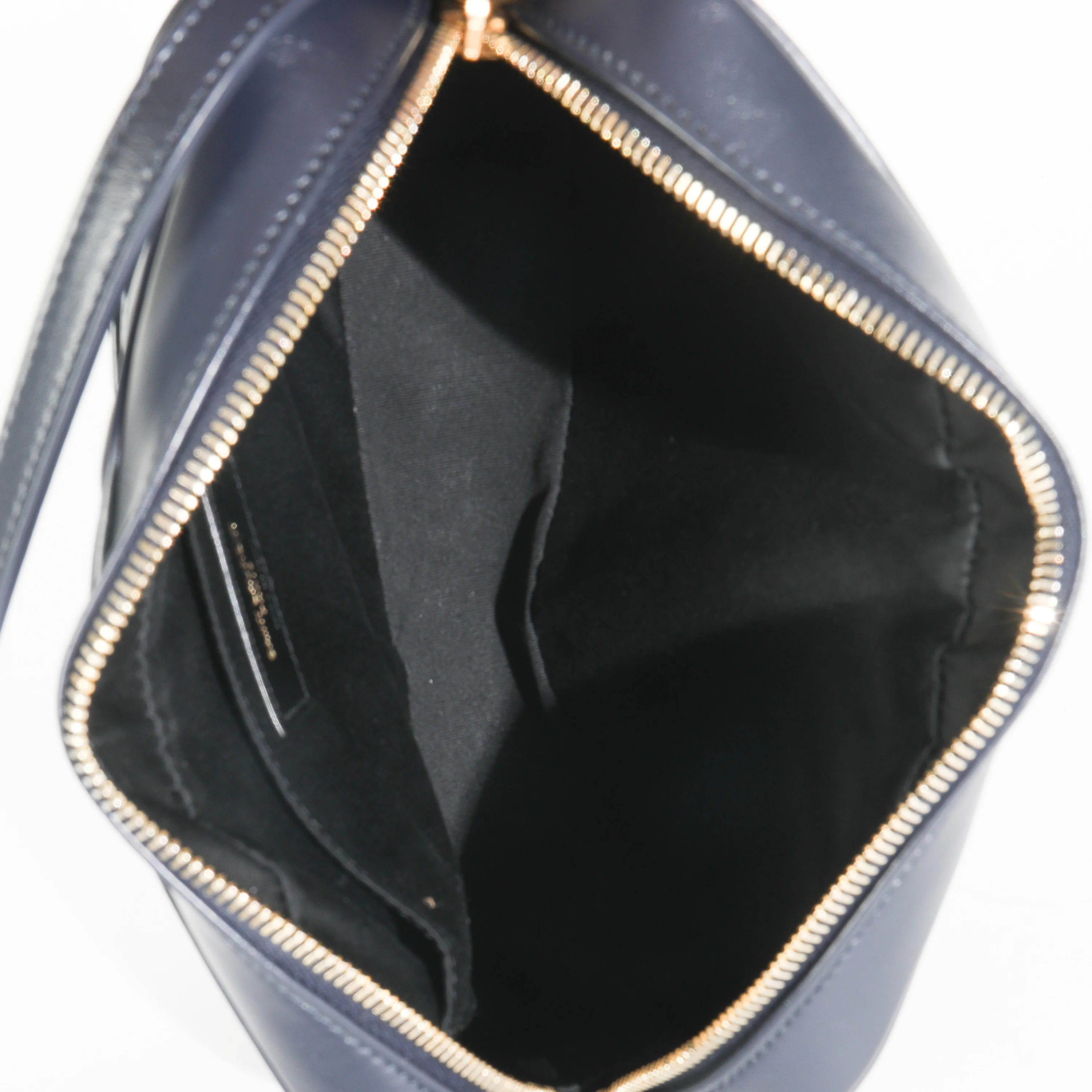 Navy Calfskin Matelasse Monogram Lou Camera Bag - Image 9