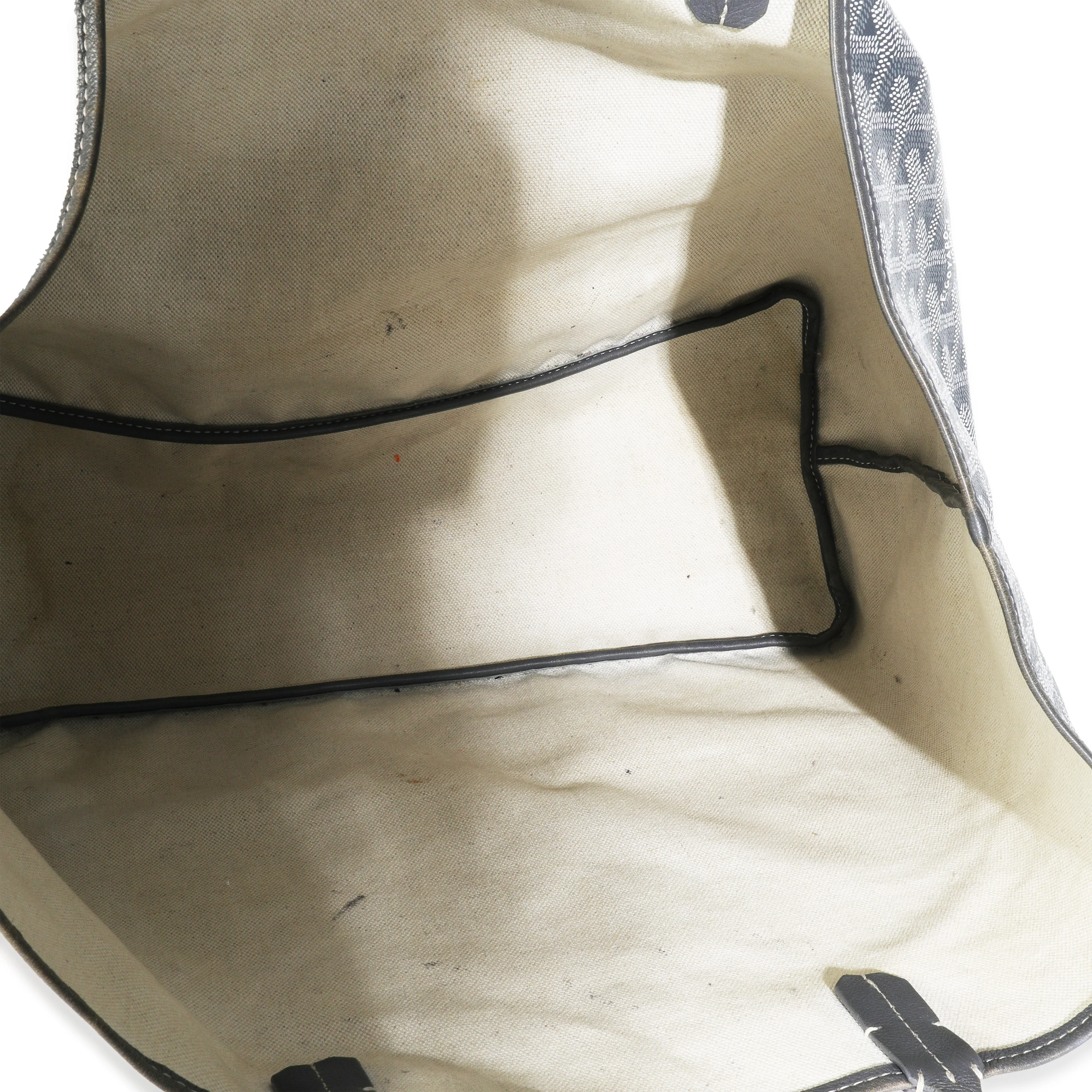 Grey Goyardine Canvas Saint Louis PM - Image 5
