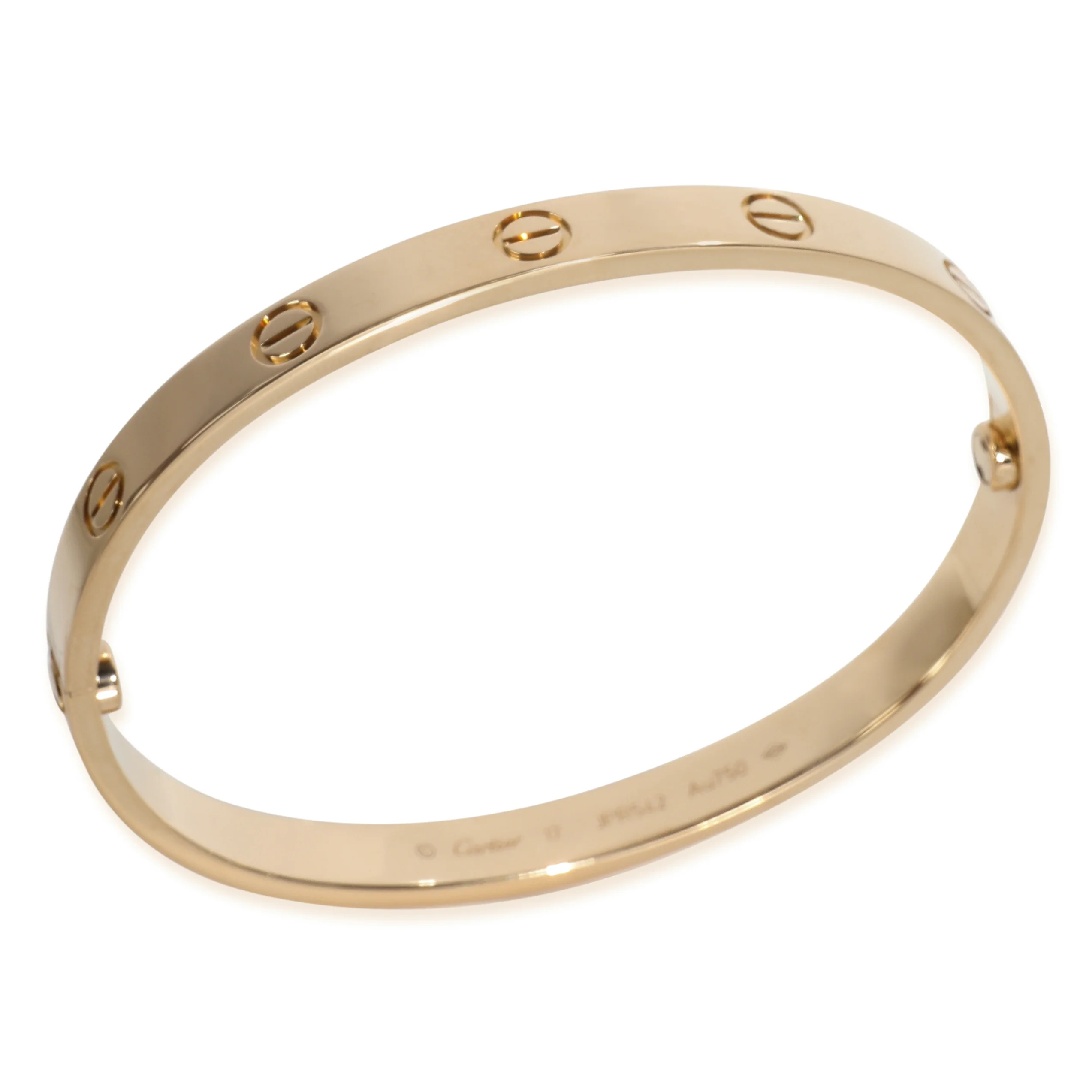 Yellow Gold Love Bracelet - Image 5