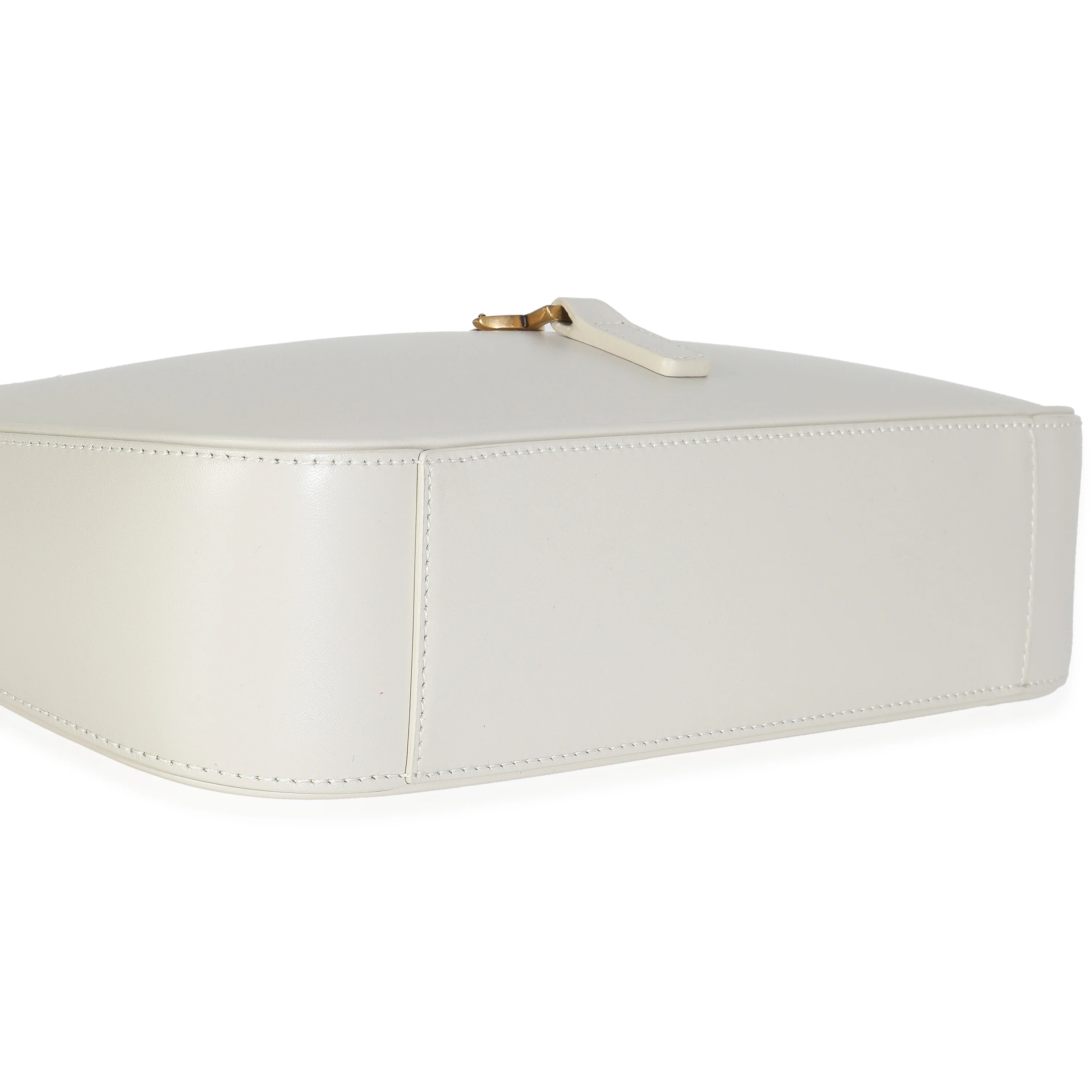 Blanc Vintage Smooth Calfskin Medium Le 5 A 7 Hobo - Image 7