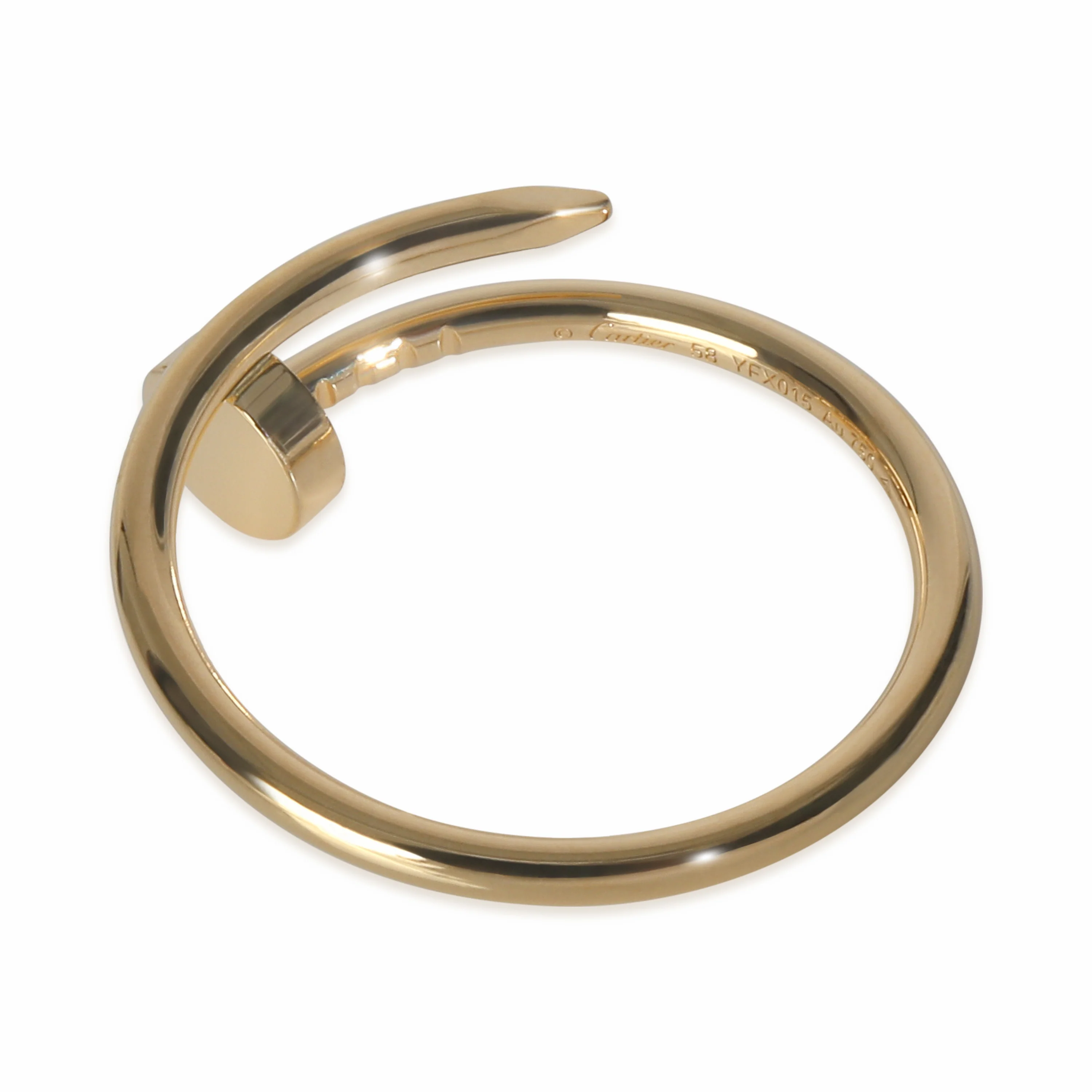 Yellow Gold  Small Model Juste Un Clou Ring - Image 3