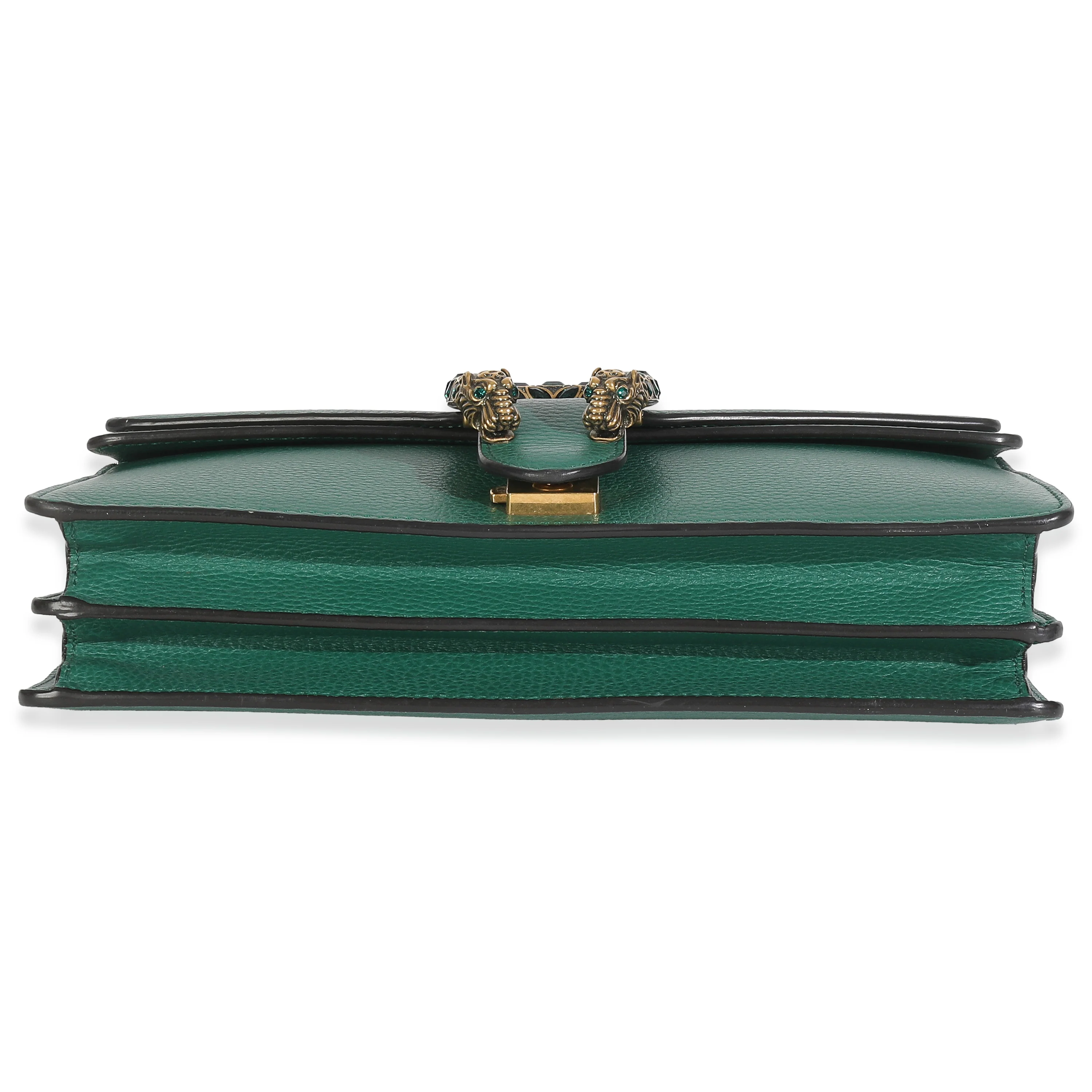 Emerald Dollar Calfskin Crystal Medium Dionysus Shoulder Bag - Image 5