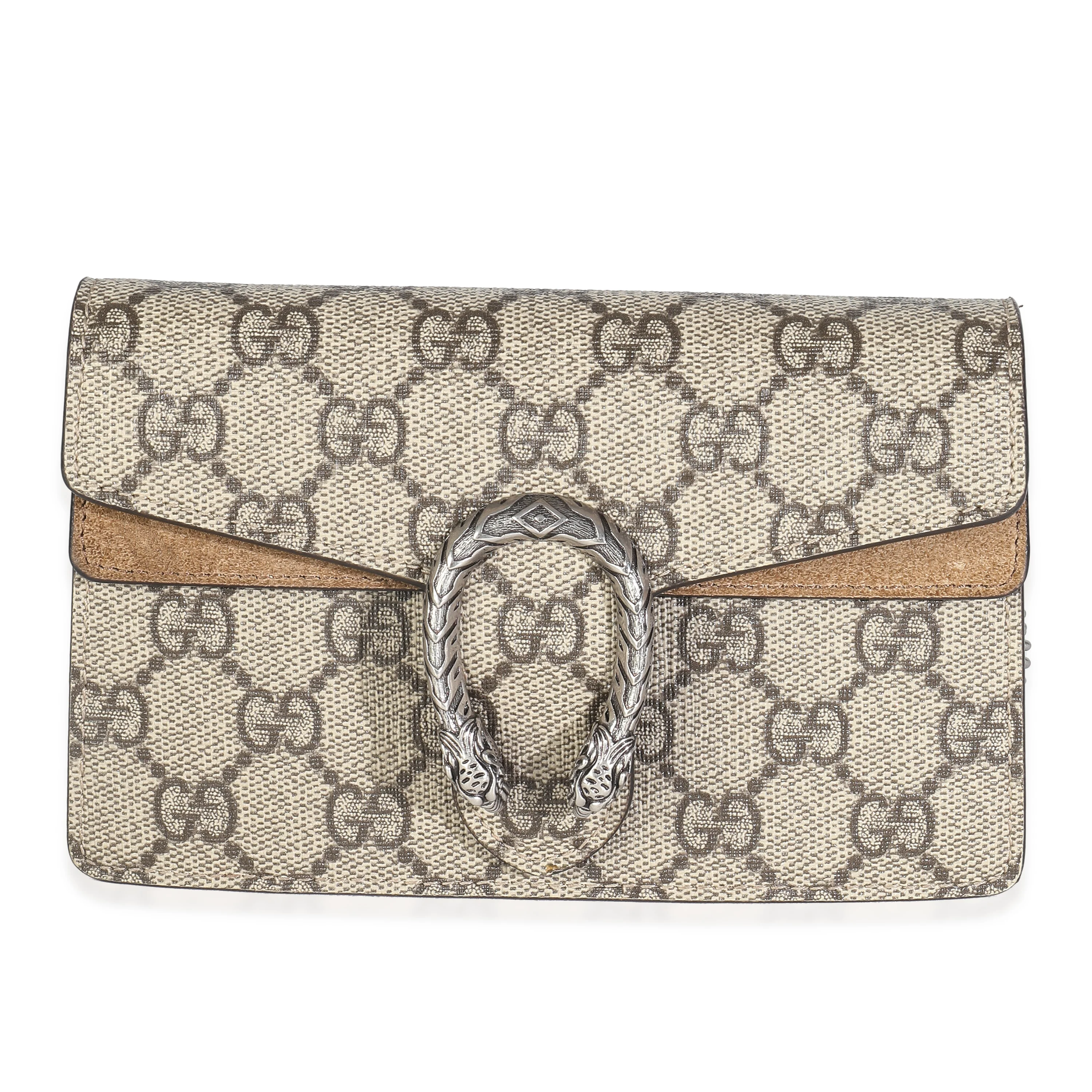 Beige GG Supreme Super Mini Dionysus