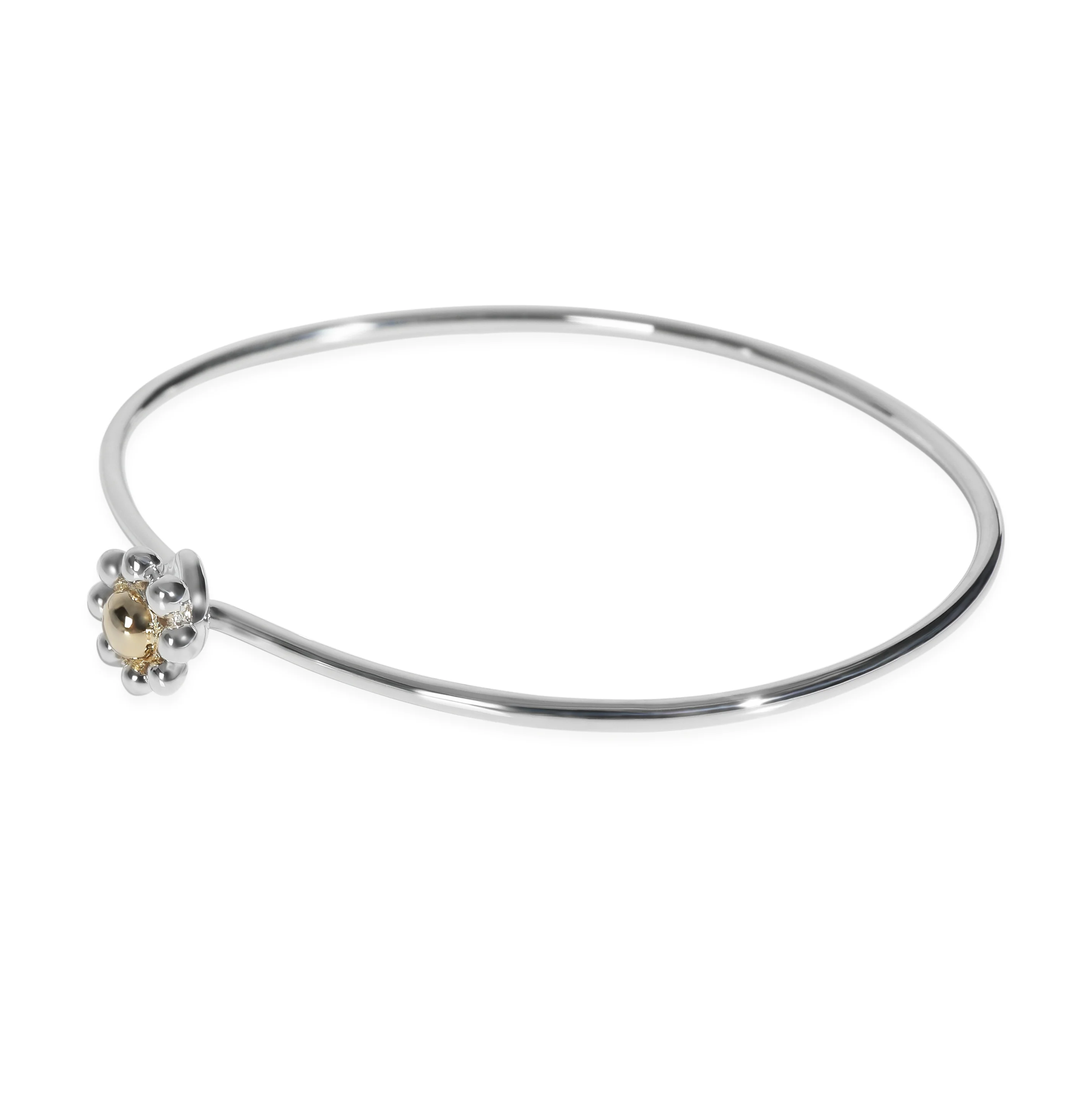 Yellow Gold & Sterling Silver Paloma Picasso Daisy Bracelet - Image 2