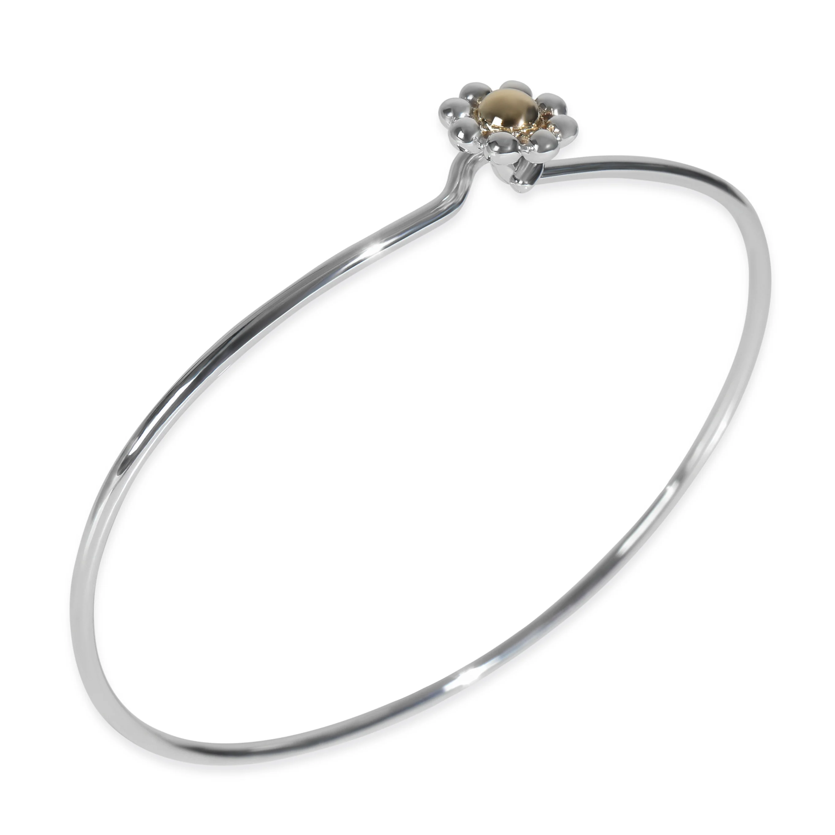 Yellow Gold & Sterling Silver Paloma Picasso Daisy Bracelet - Image 4